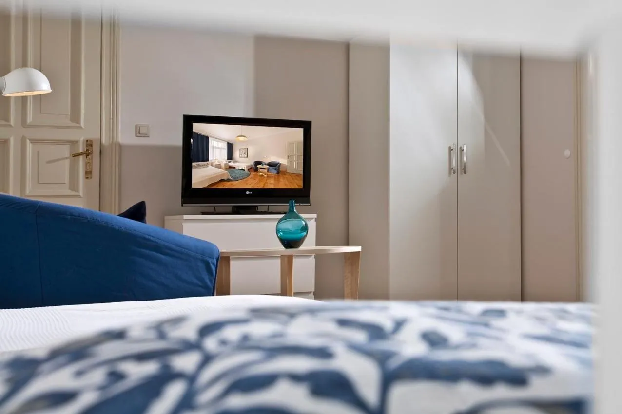 Bed in Apartamenty Pomarańczarnia