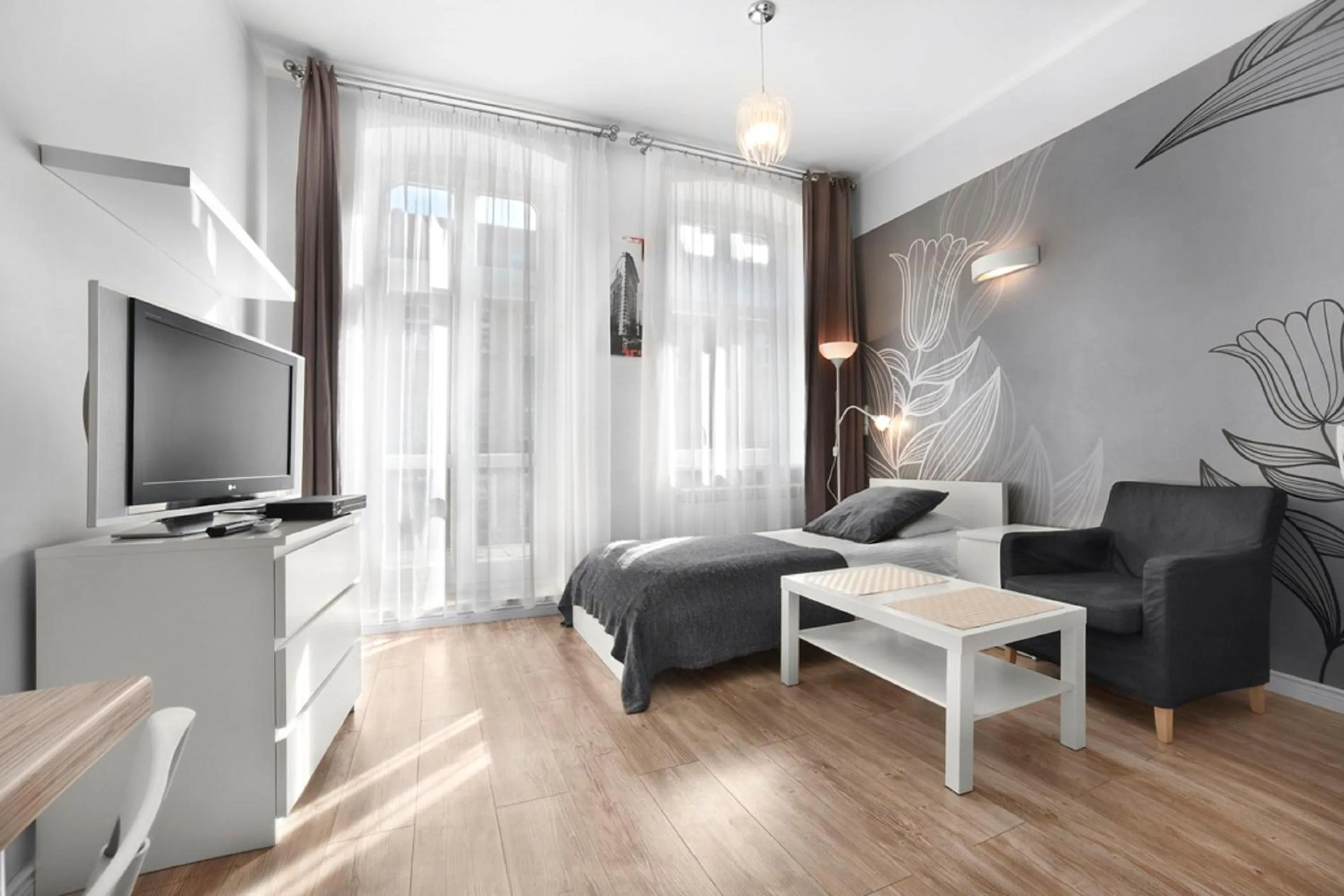 Photo of the whole room, Bed in Apartamenty Pomarańczarnia