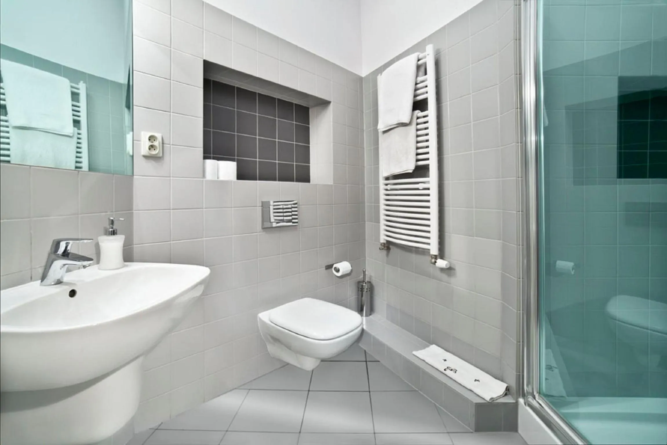 Bathroom in Apartamenty Pomarańczarnia