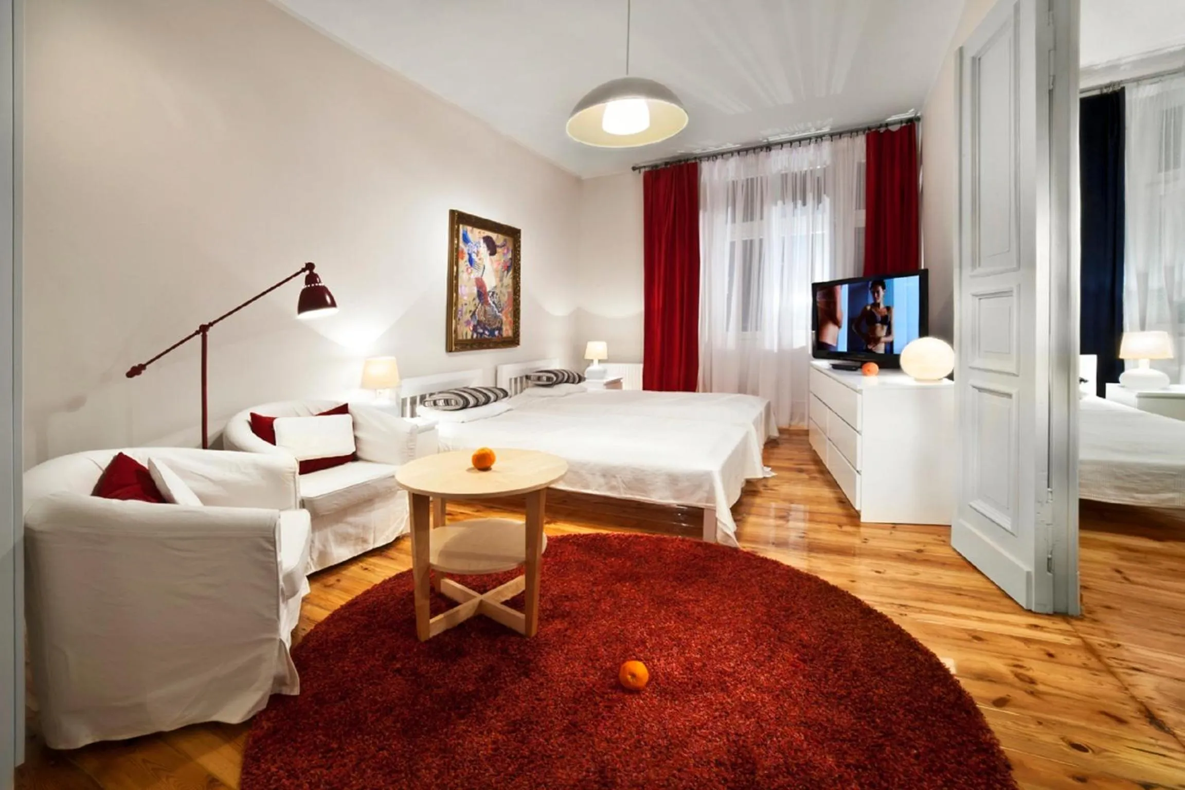 Photo of the whole room, Bed in Apartamenty Pomarańczarnia