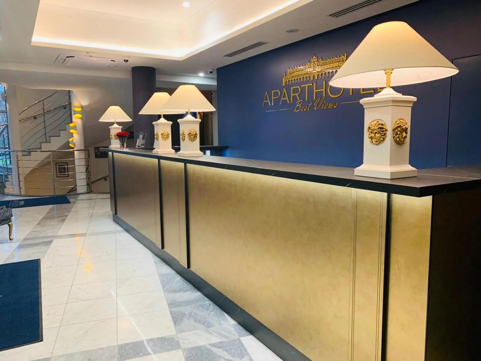 Lobby or reception in Aparthotel Best Views