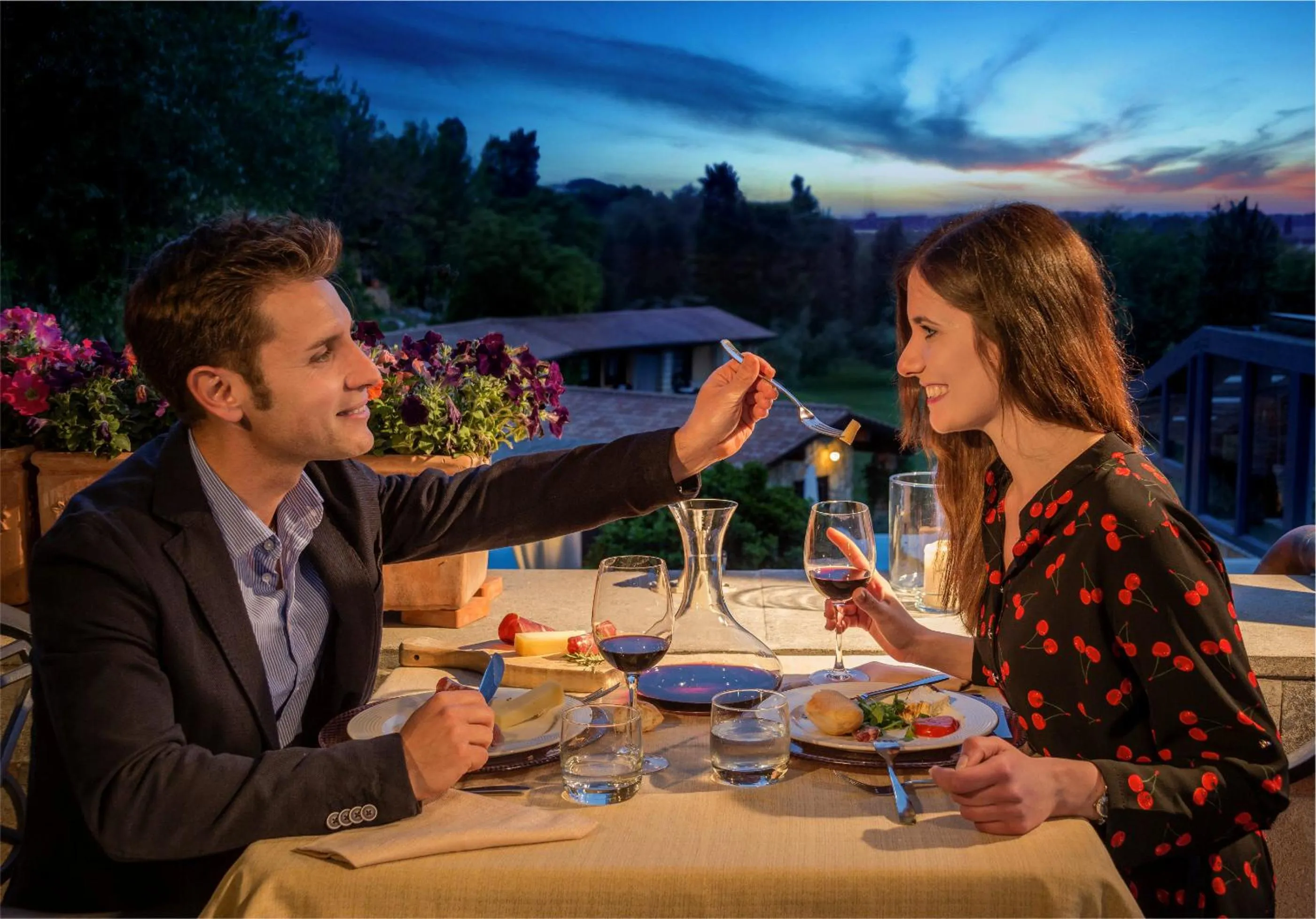 People in Villa Hotel Valle Del Marta Resort