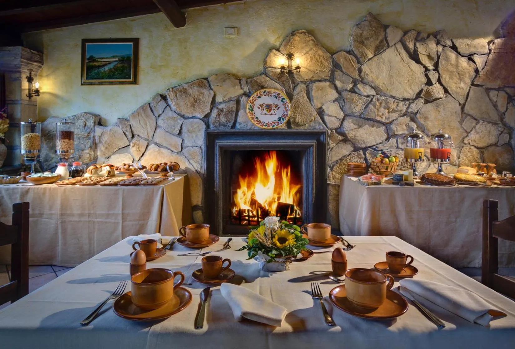 Restaurant/places to eat in Villa Hotel Valle Del Marta Resort