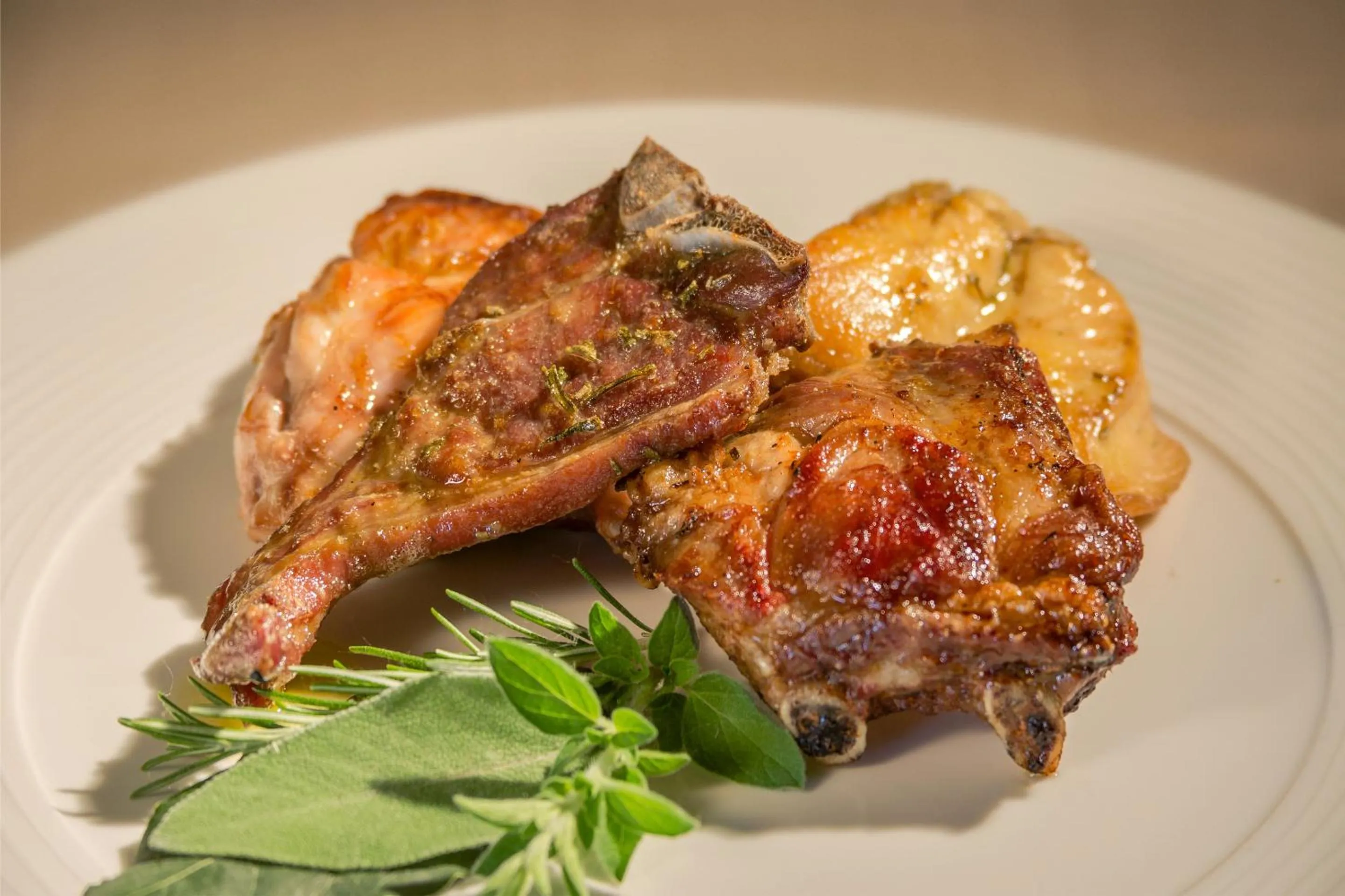 Food close-up in Villa Hotel Valle Del Marta Resort