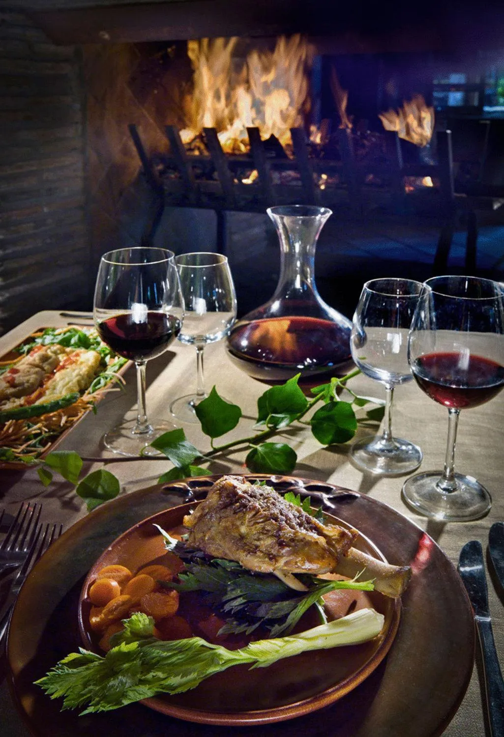 Restaurant/places to eat in Villa Hotel Valle Del Marta Resort