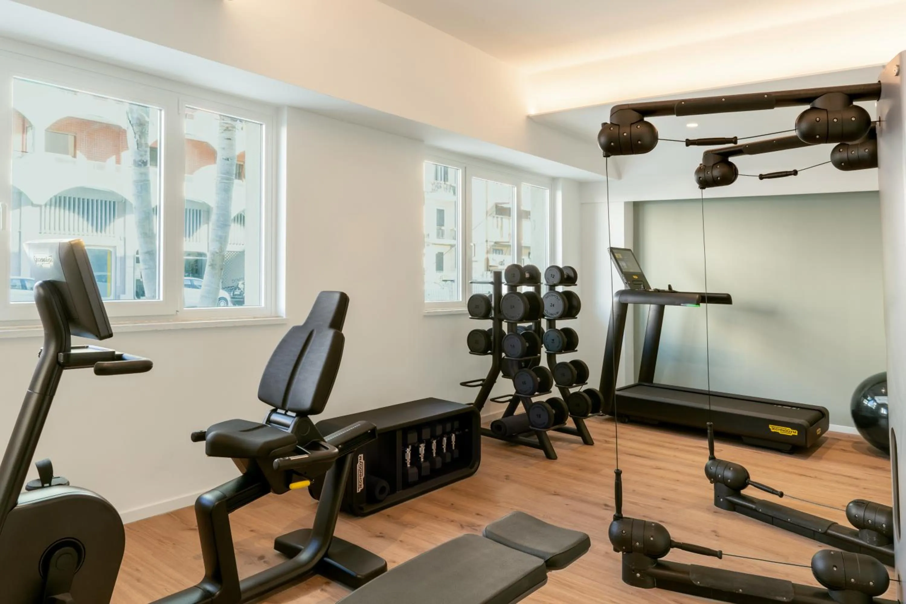 Fitness centre/facilities in Hotel Delfino Taranto