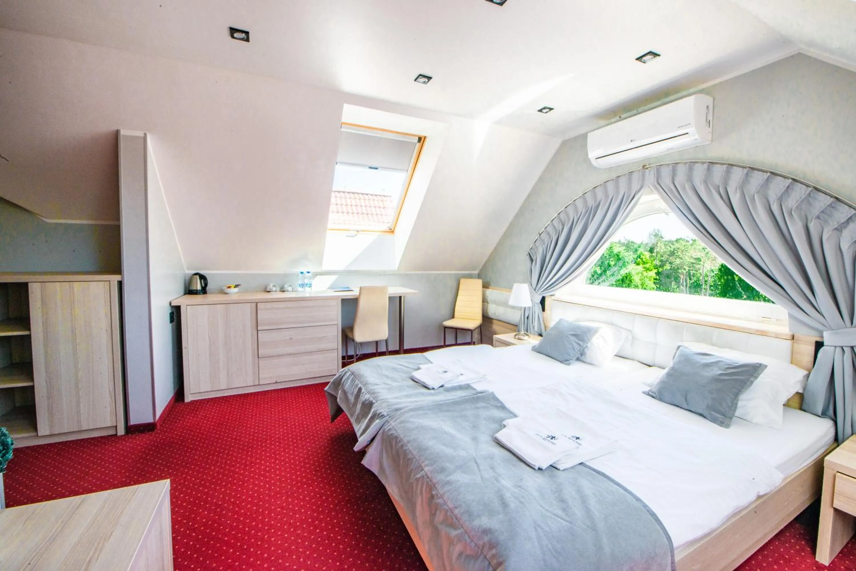 Bed in Hotel Nadmorski