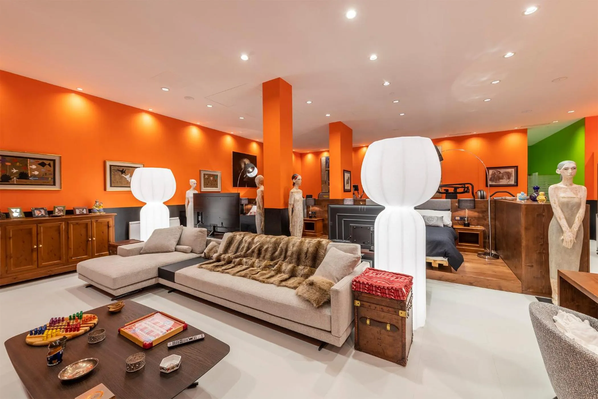 Living room in Hotel Sochers Club