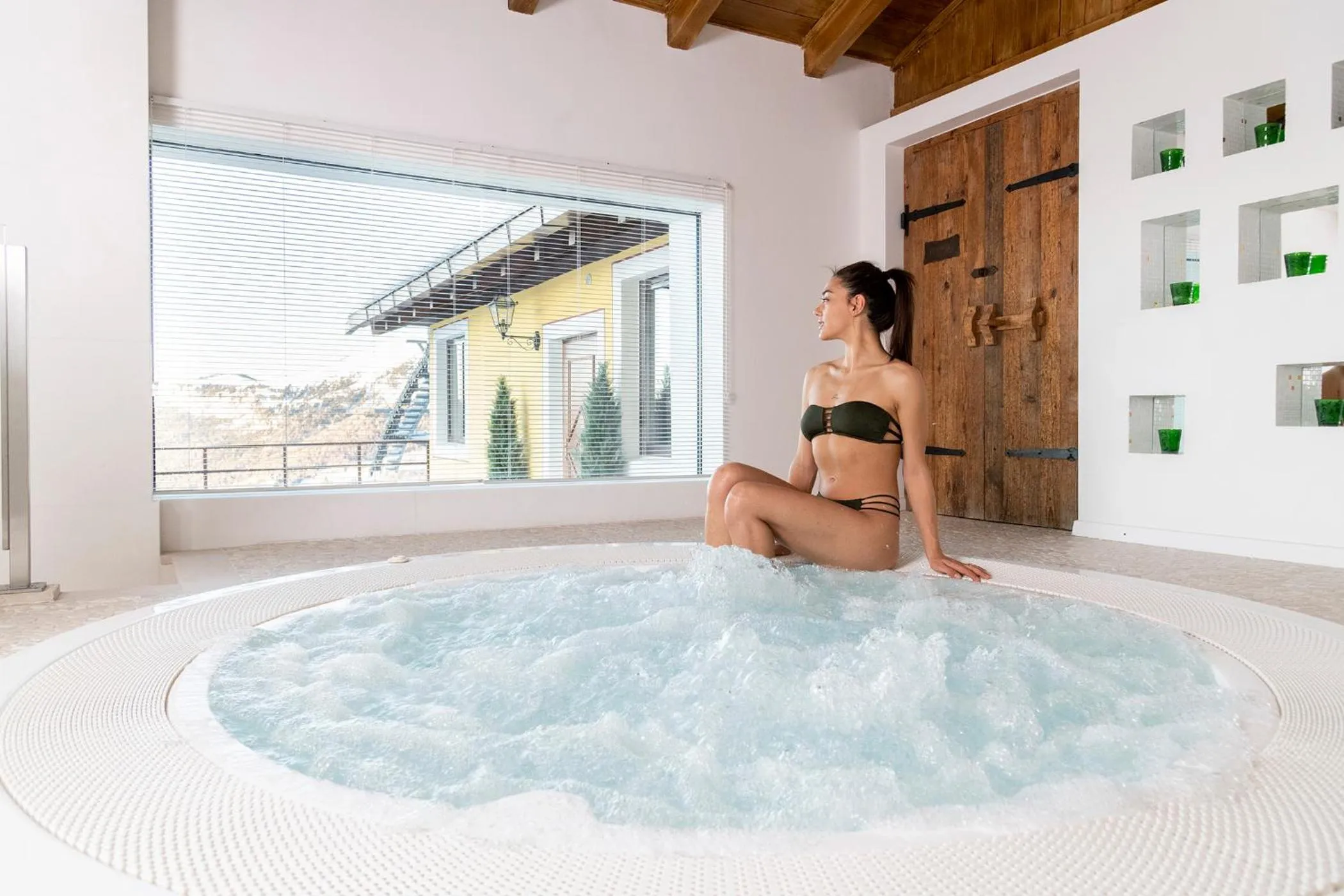 Hot Tub in Hotel Sochers Club