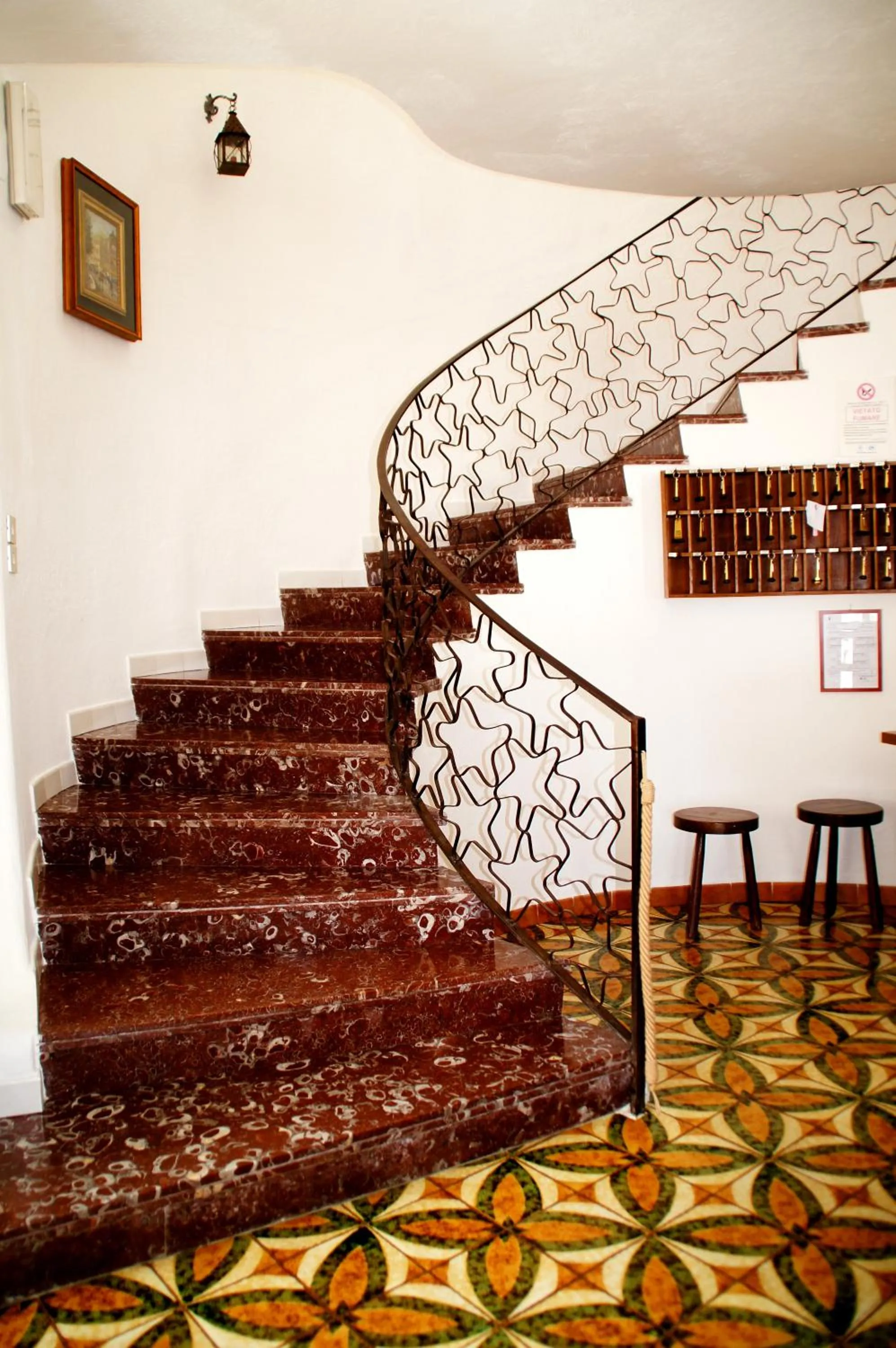 Decorative detail in Hotel Don Pedro