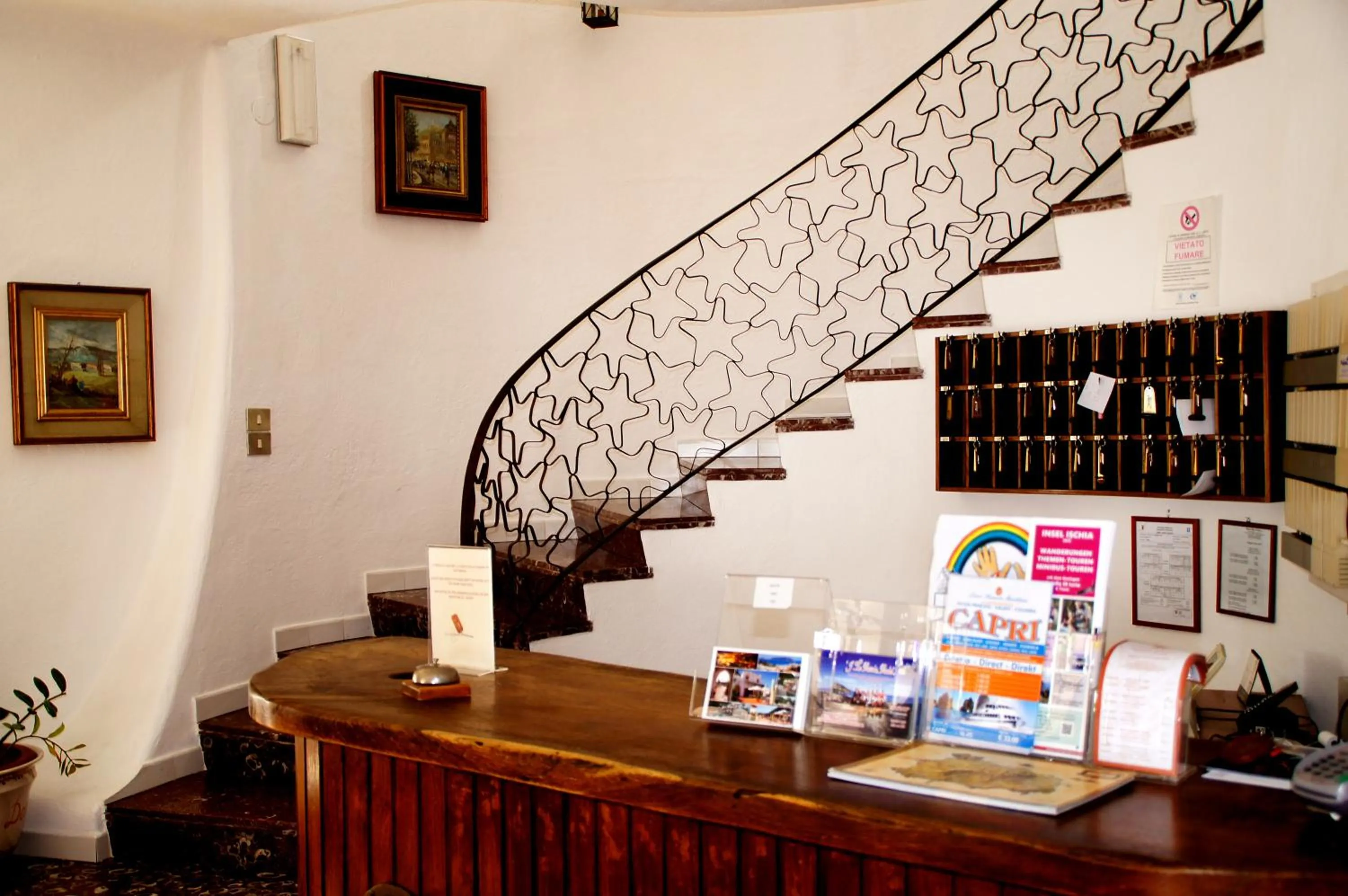 Lobby or reception in Hotel Don Pedro