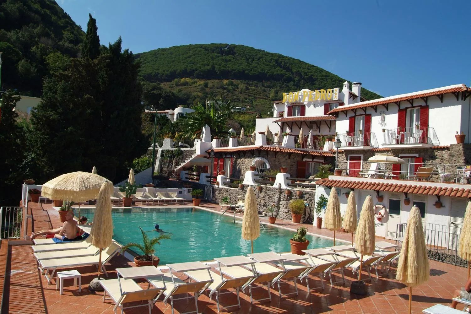 Facade/entrance in Hotel Don Pedro