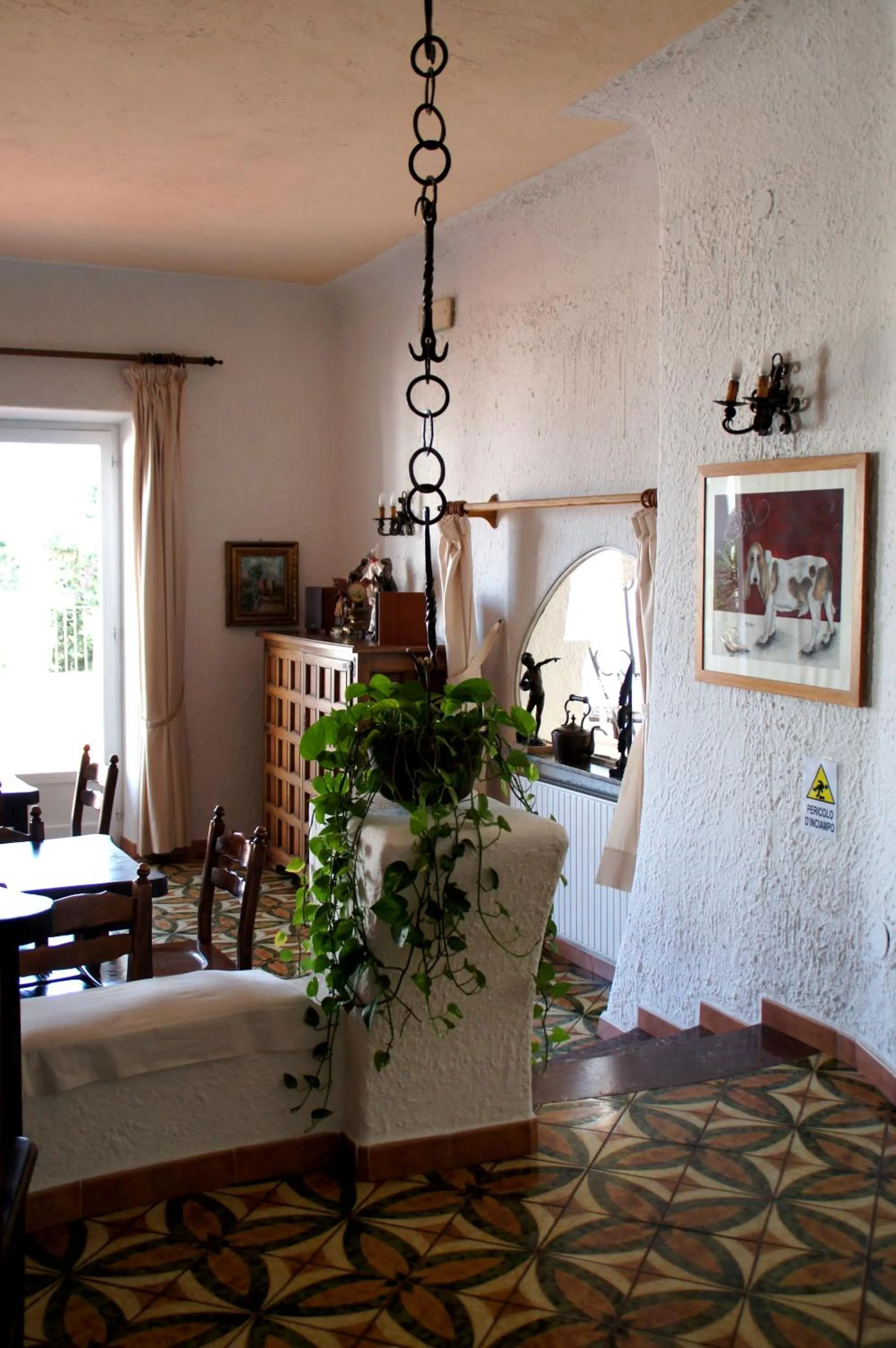 Decorative detail in Hotel Don Pedro