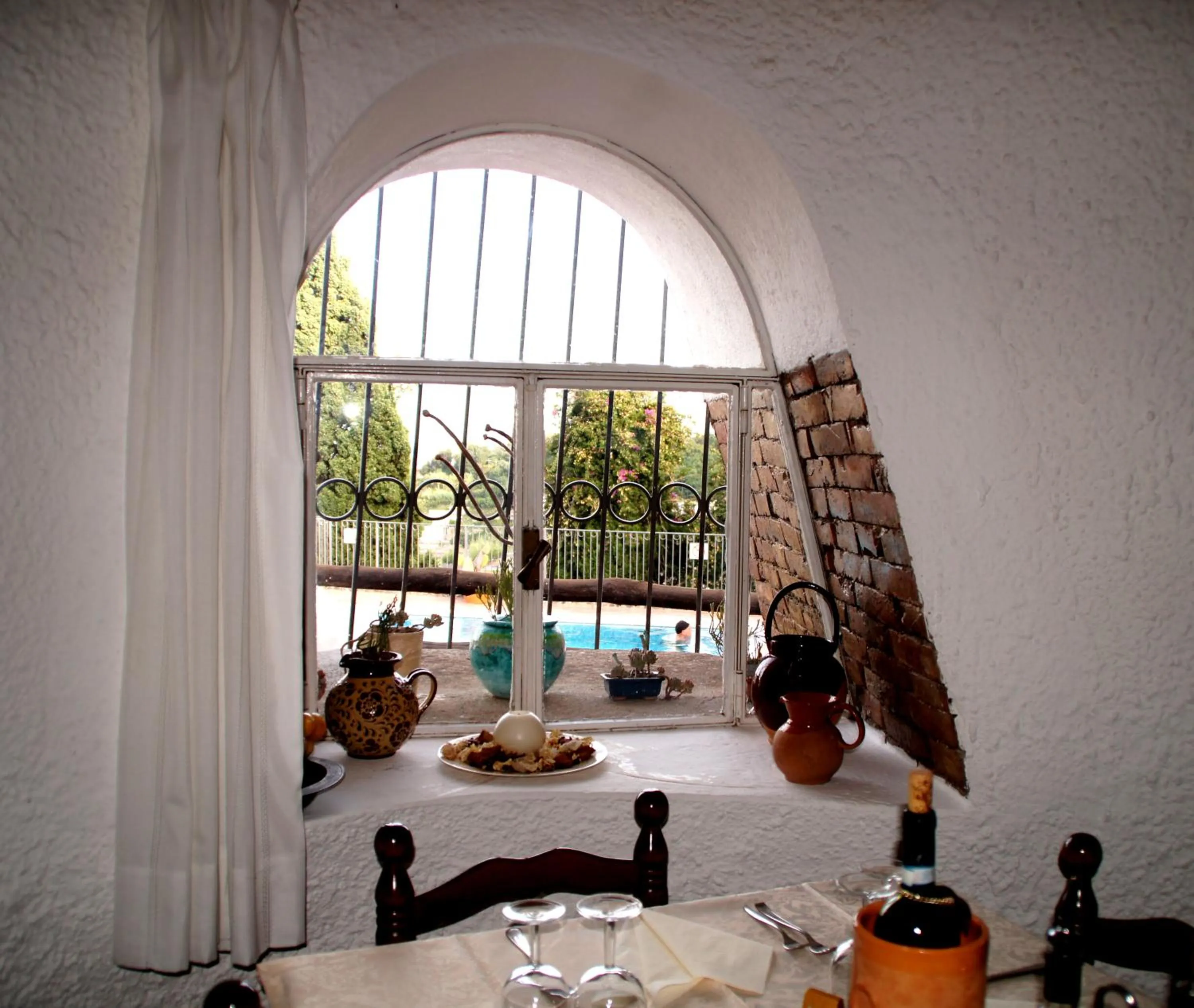 Decorative detail in Hotel Don Pedro