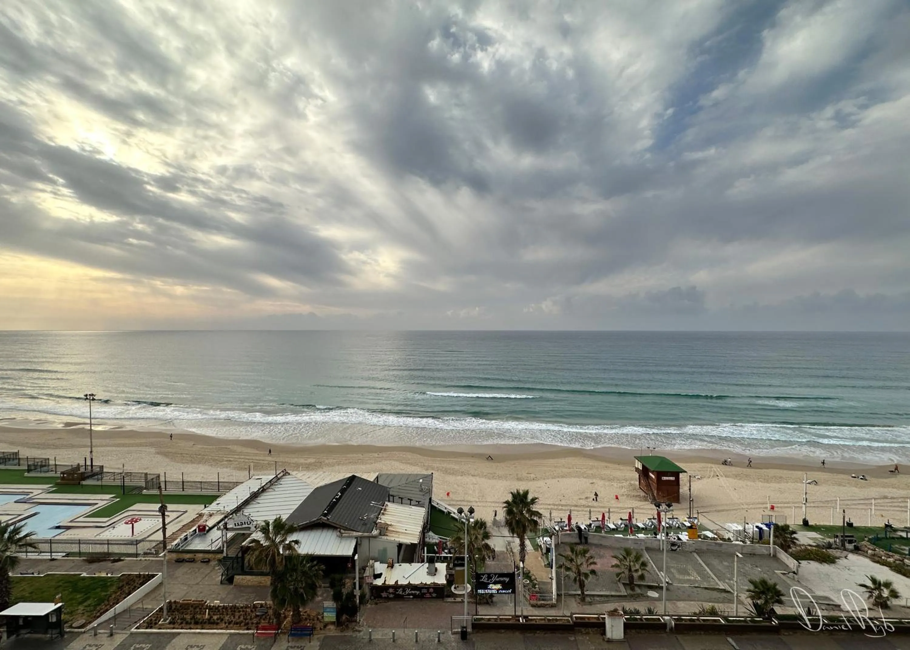 Beach in Roxon Sea Sand Bat Yam