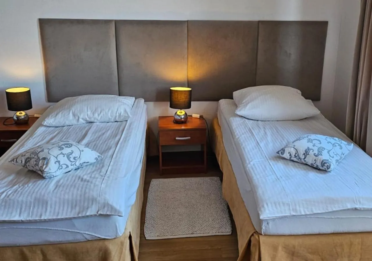 Bed in Letnia willa Jacuzzi & Sauna