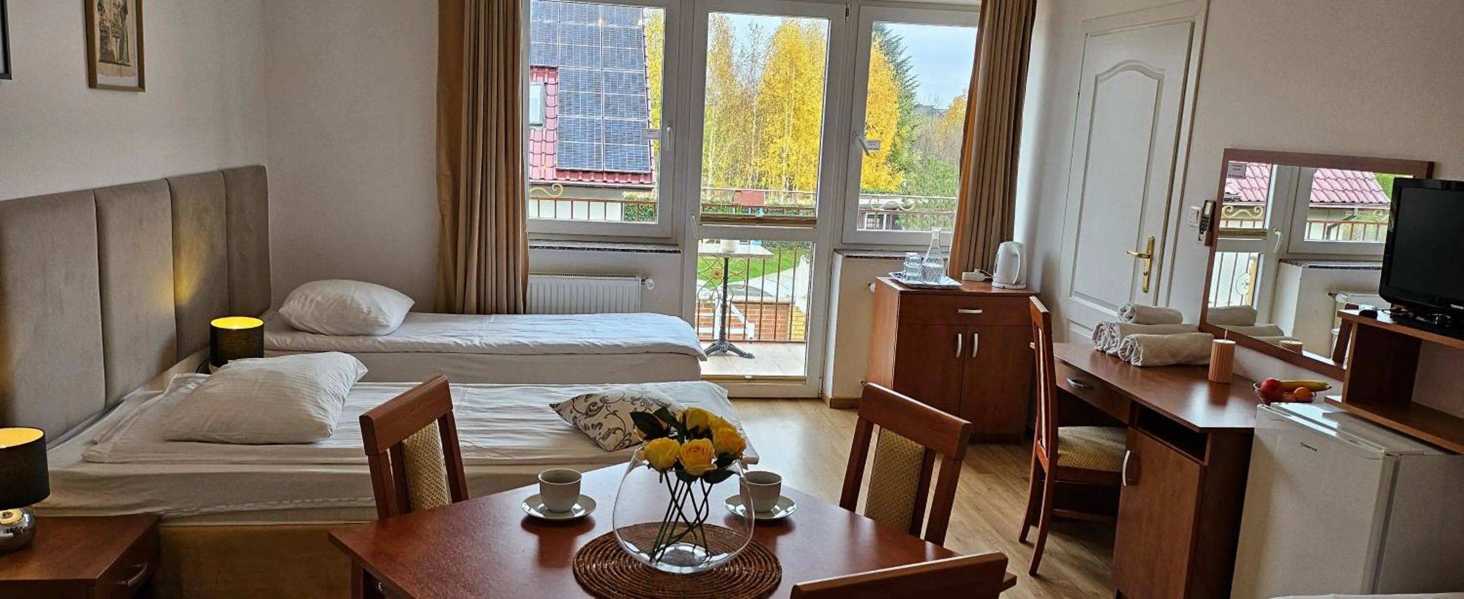 Bed in Letnia willa Jacuzzi & Sauna