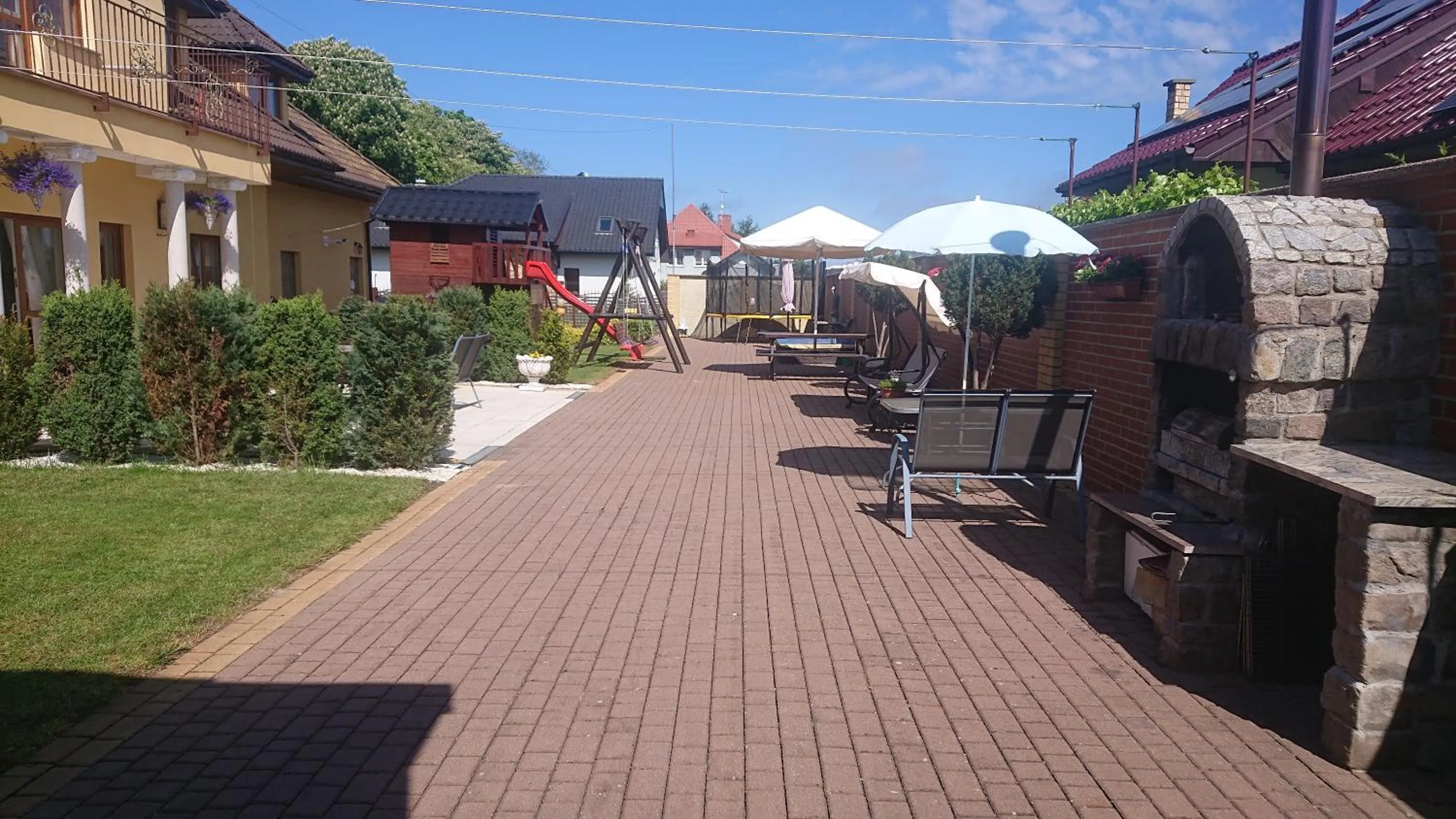 Property building in Letnia willa Jacuzzi & Sauna