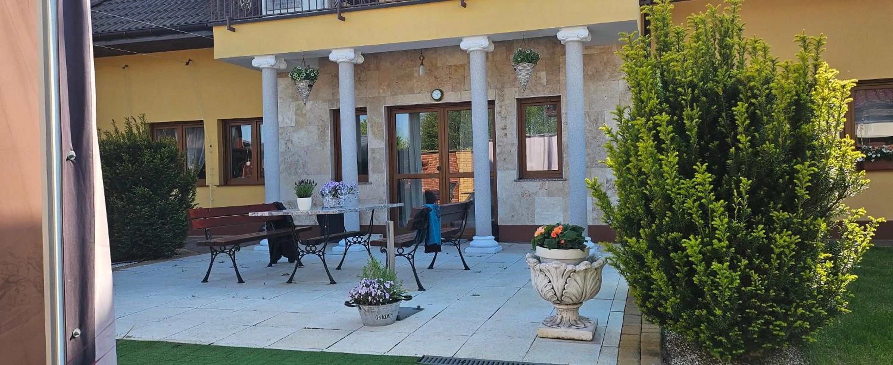 Garden in Letnia willa Jacuzzi & Sauna