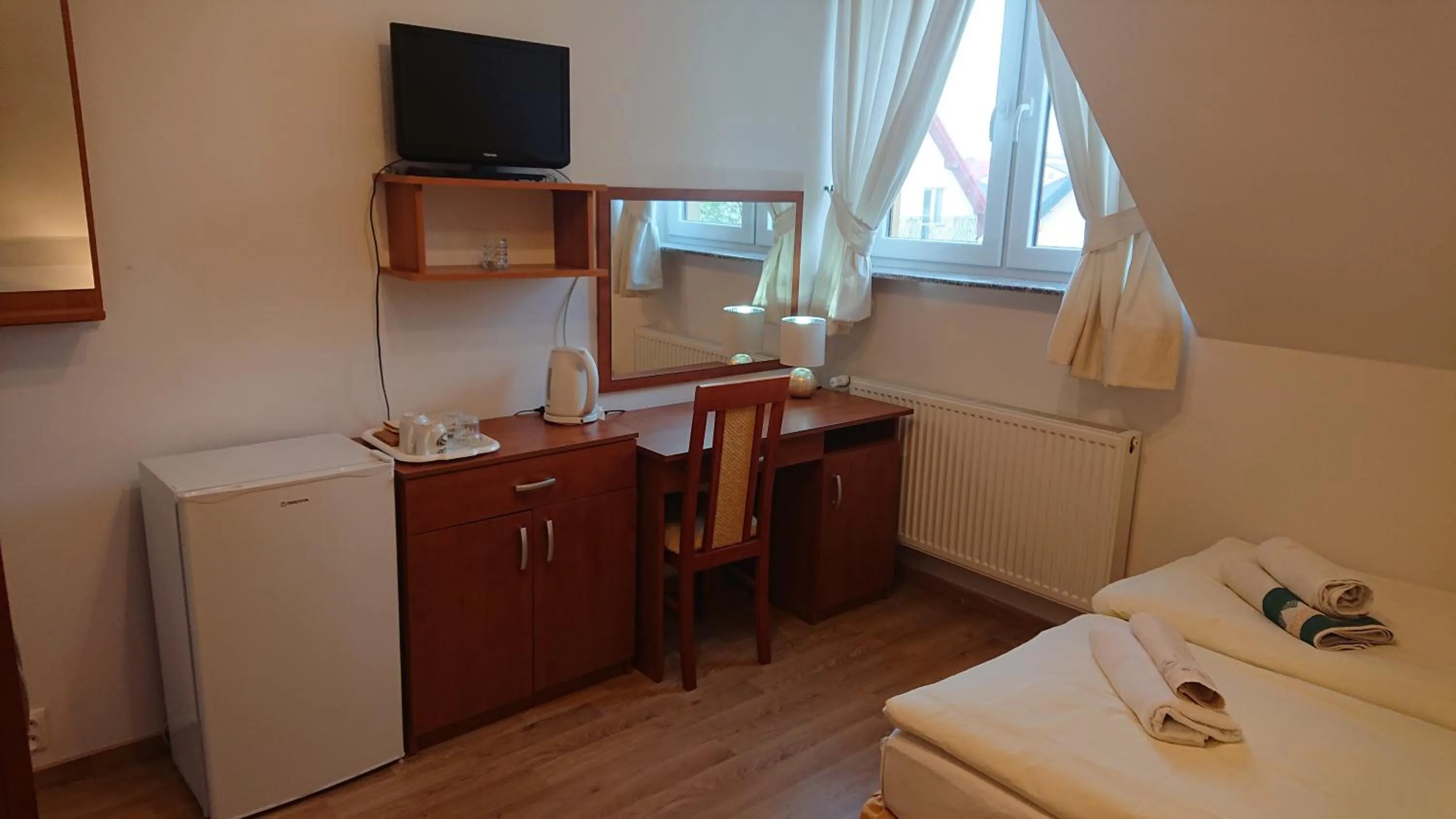 Bed in Letnia willa Jacuzzi & Sauna