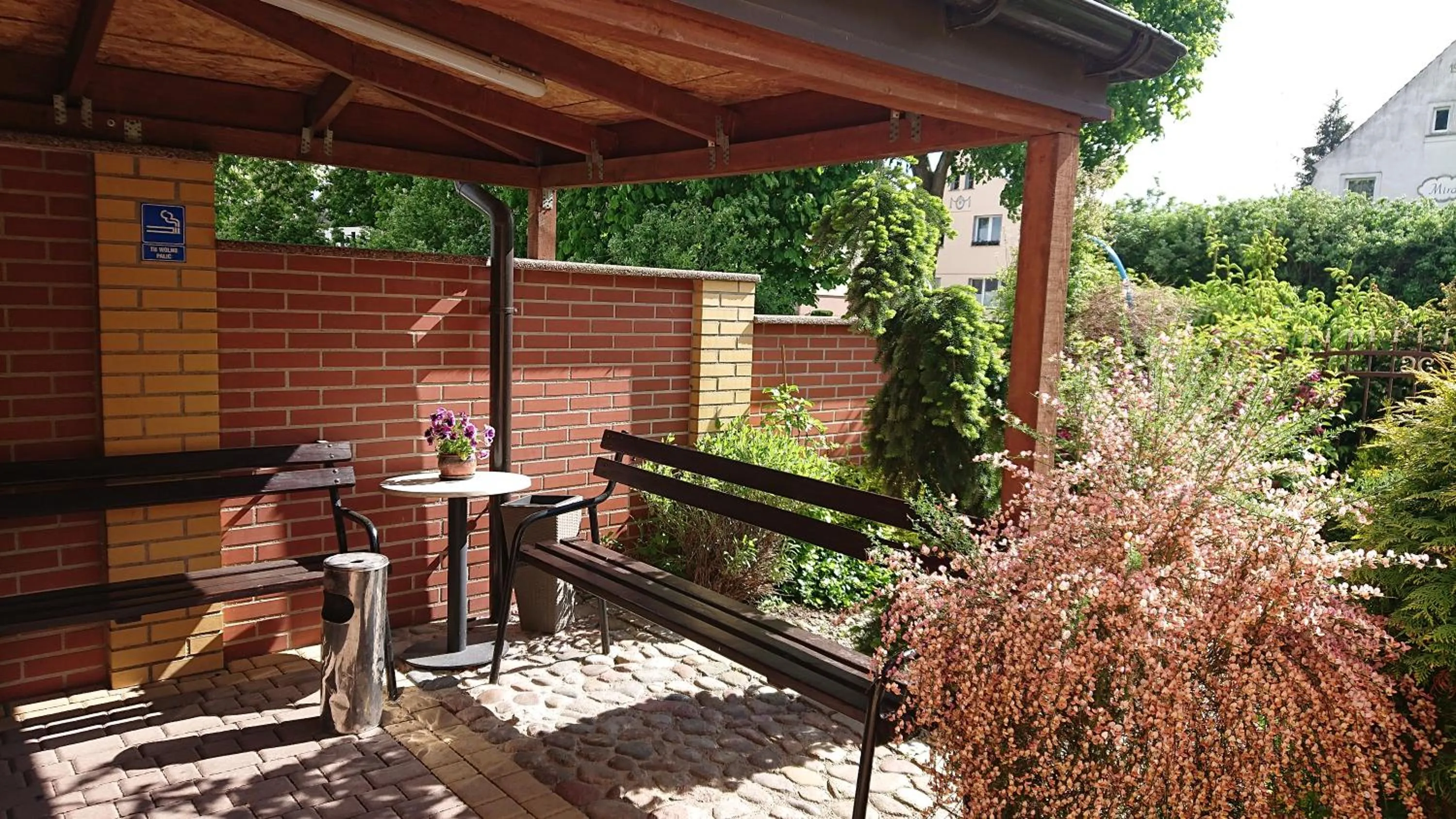 Patio in Letnia willa Jacuzzi & Sauna