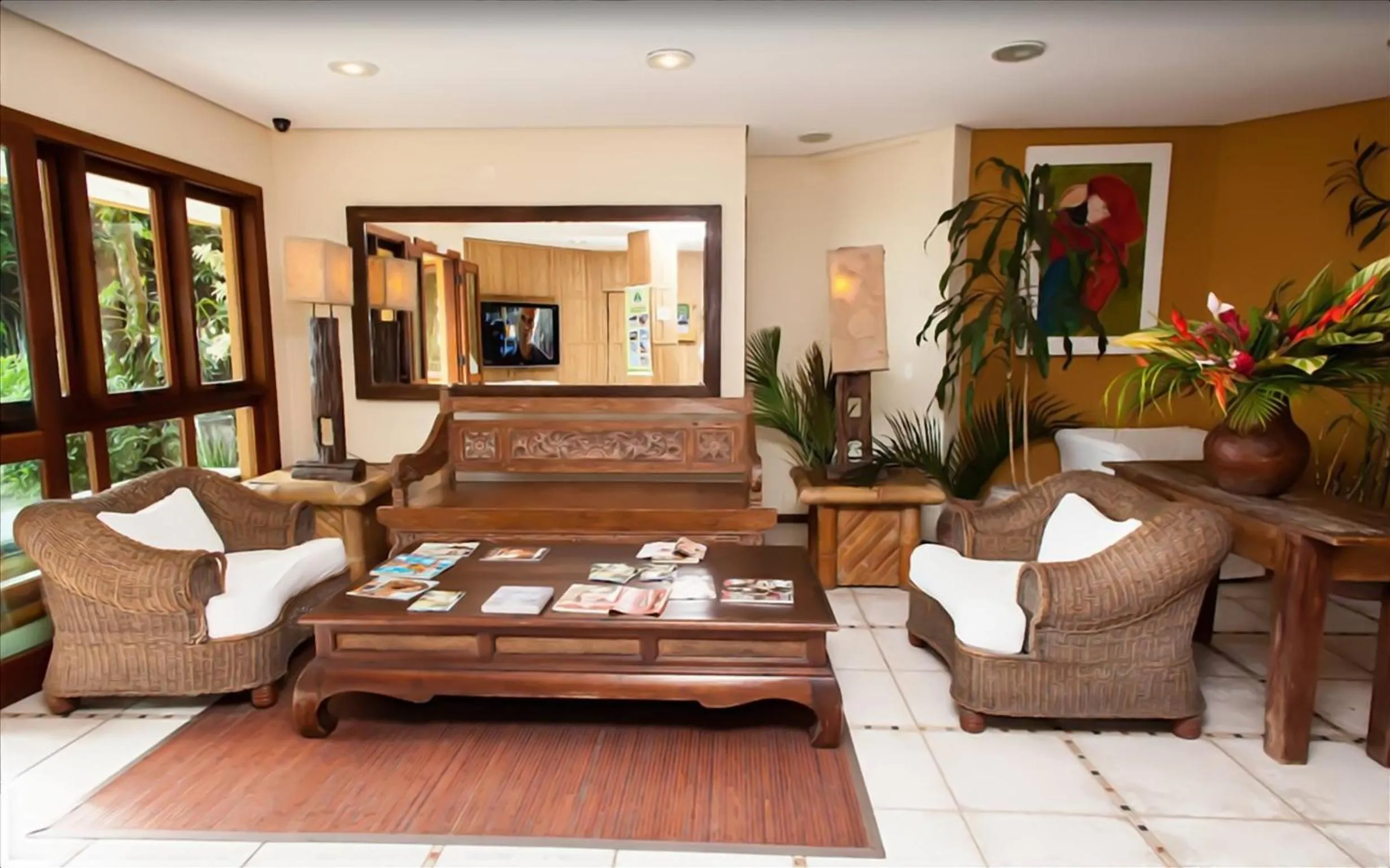 Lobby or reception in Galápagos ApartHotel