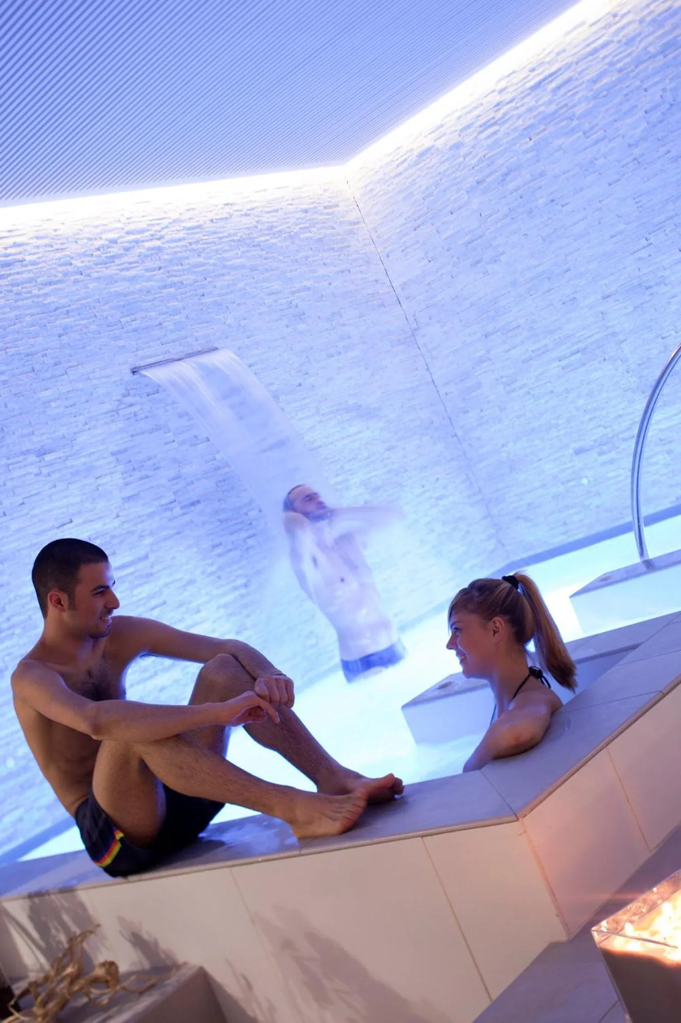 Hot Tub in Hotel Le Grotte