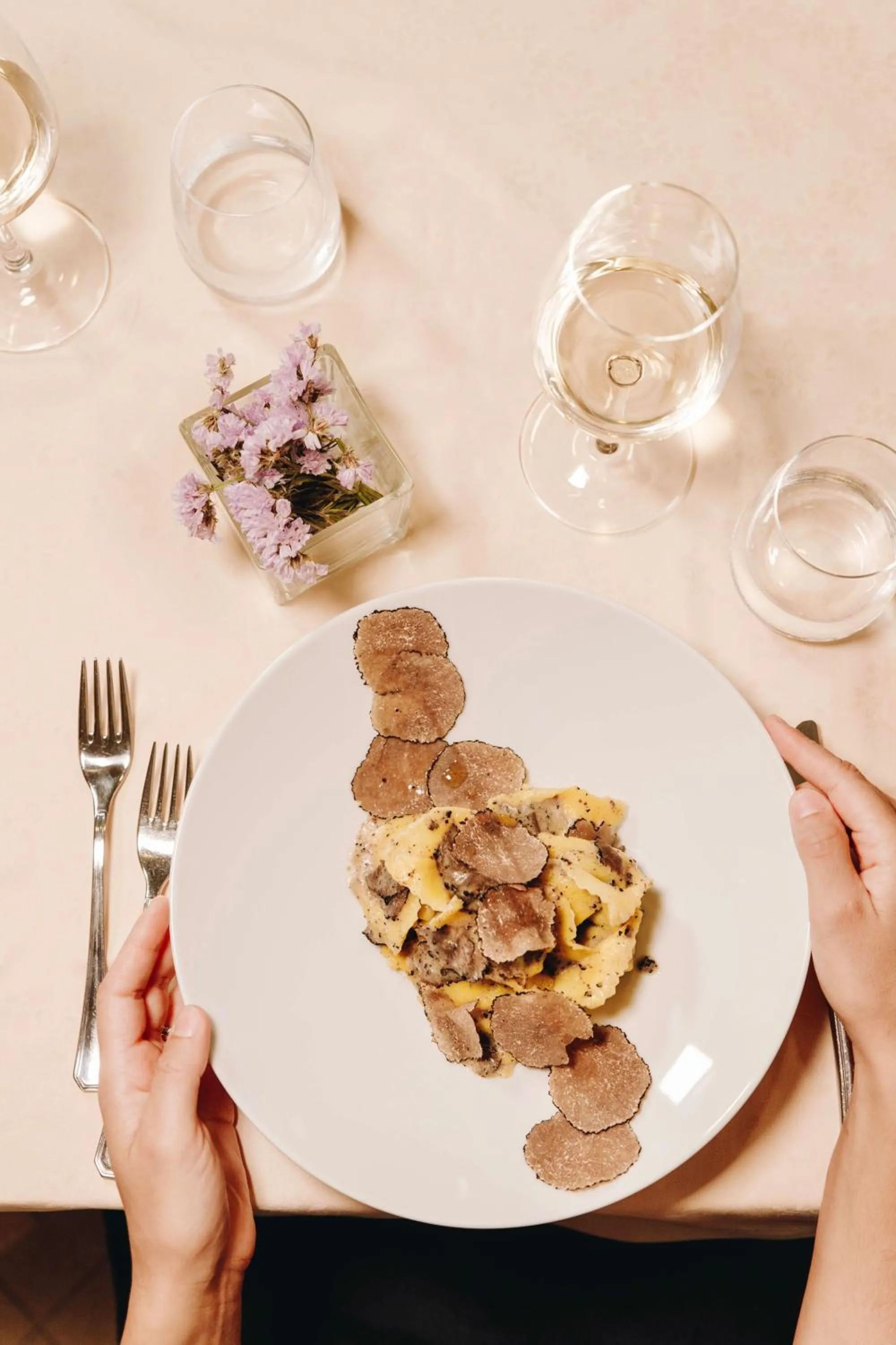 Food and drinks in Hotel Le Grotte