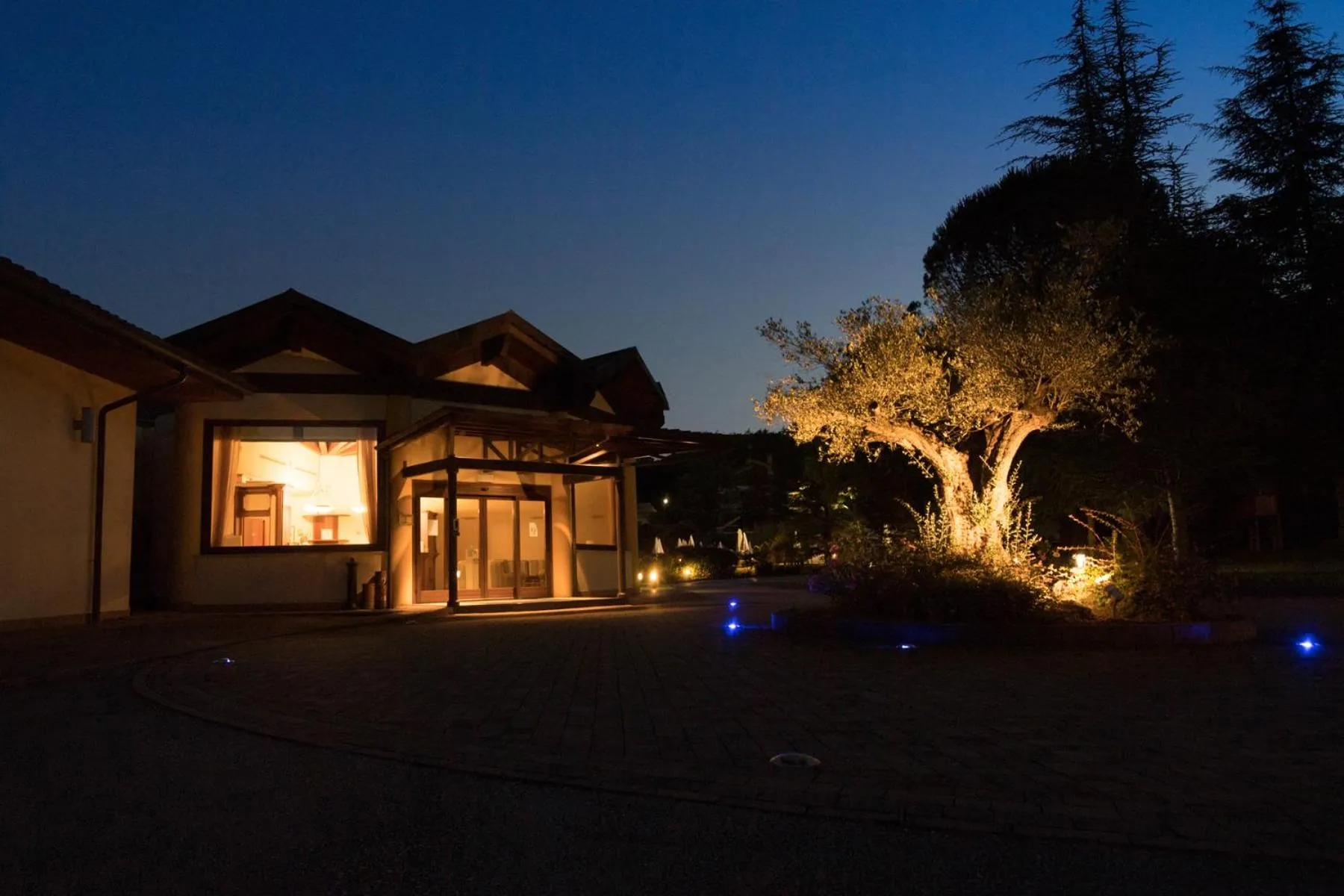 Facade/entrance in Hotel Le Grotte