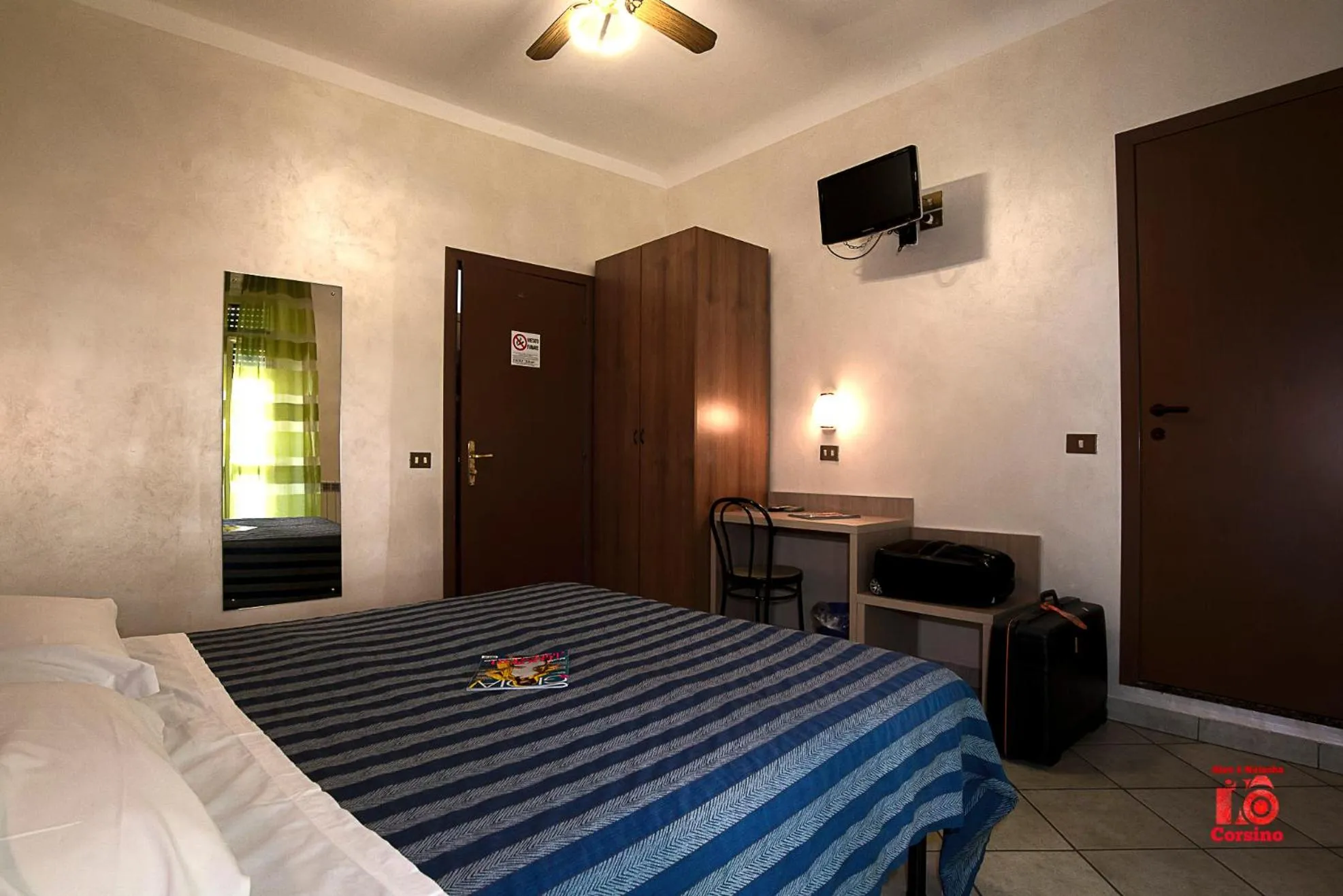 Bed in Hotel Bel Sit