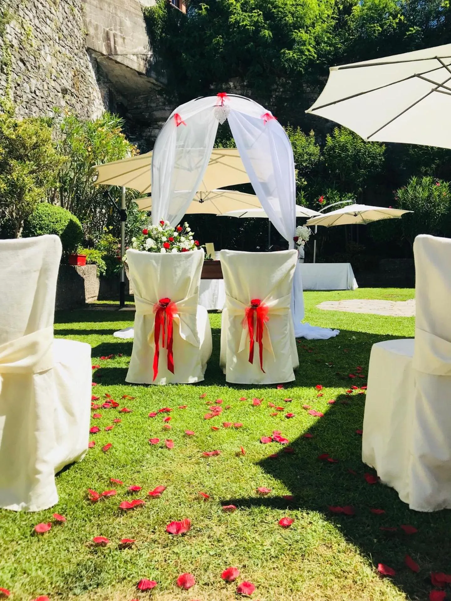 Garden in Hotel Bel Sit