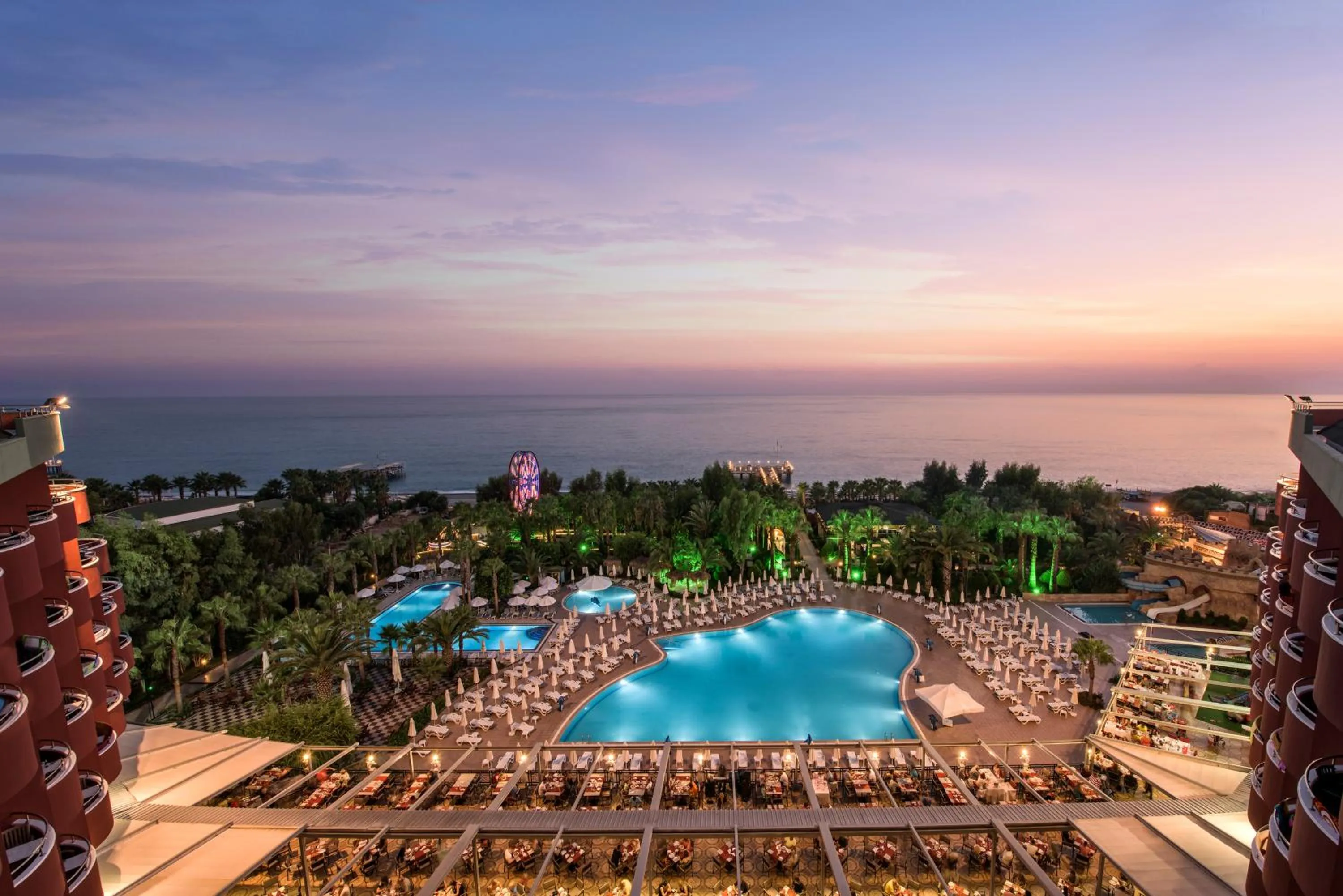 Natural landscape in Delphin Deluxe Resort