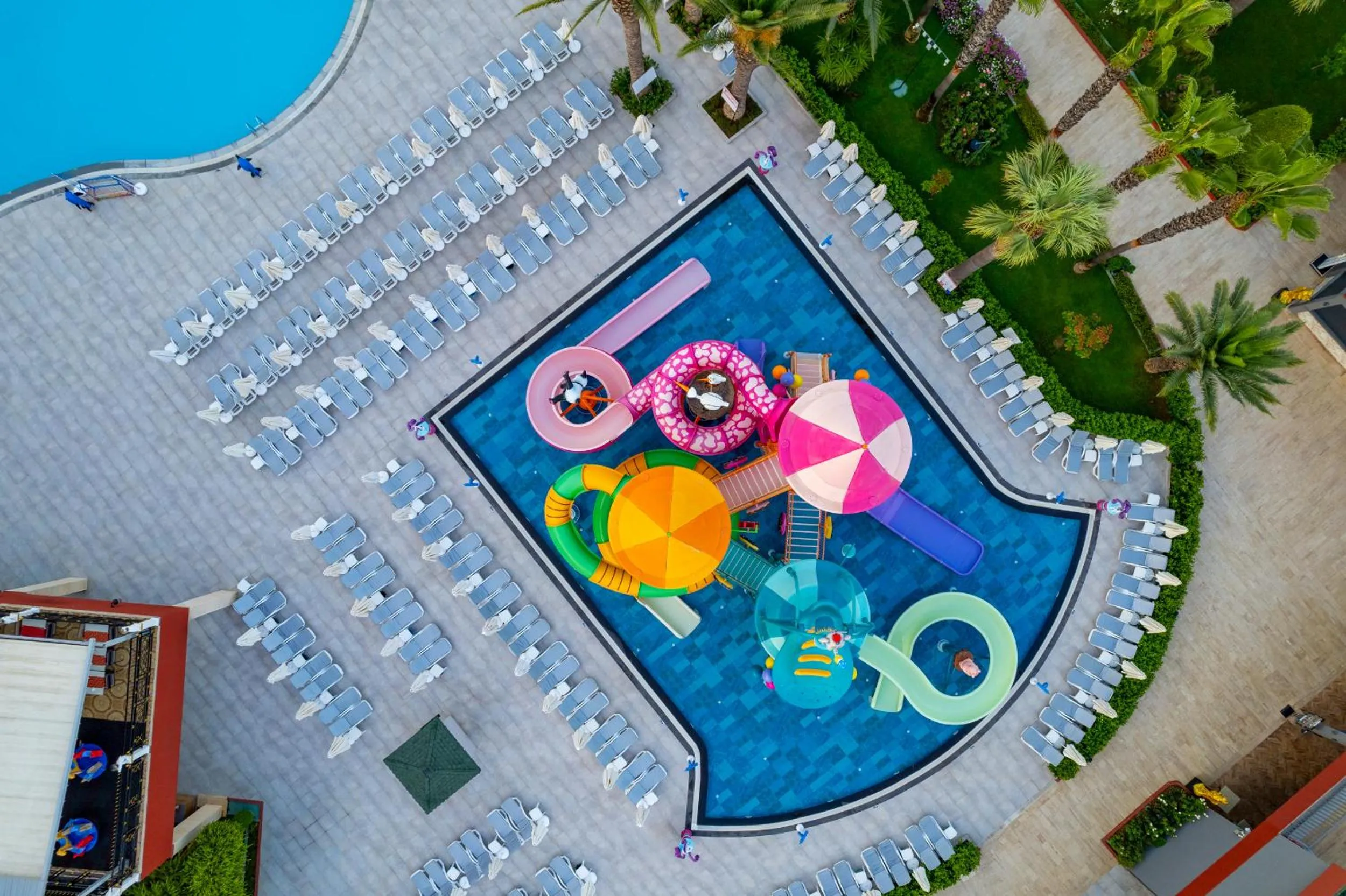Bird's eye view in Delphin Deluxe Resort