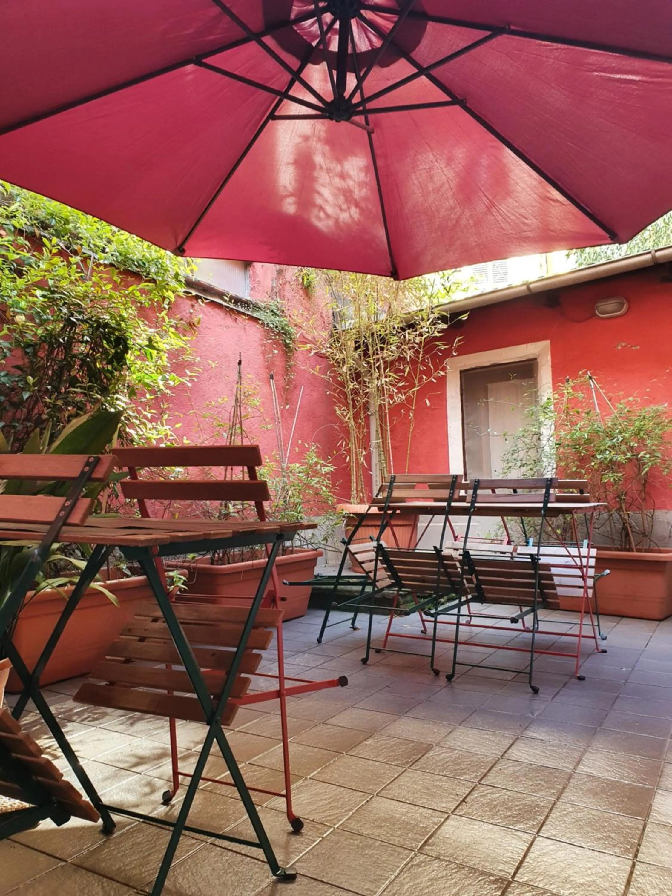 Garden in Boutique Hotel Novecento