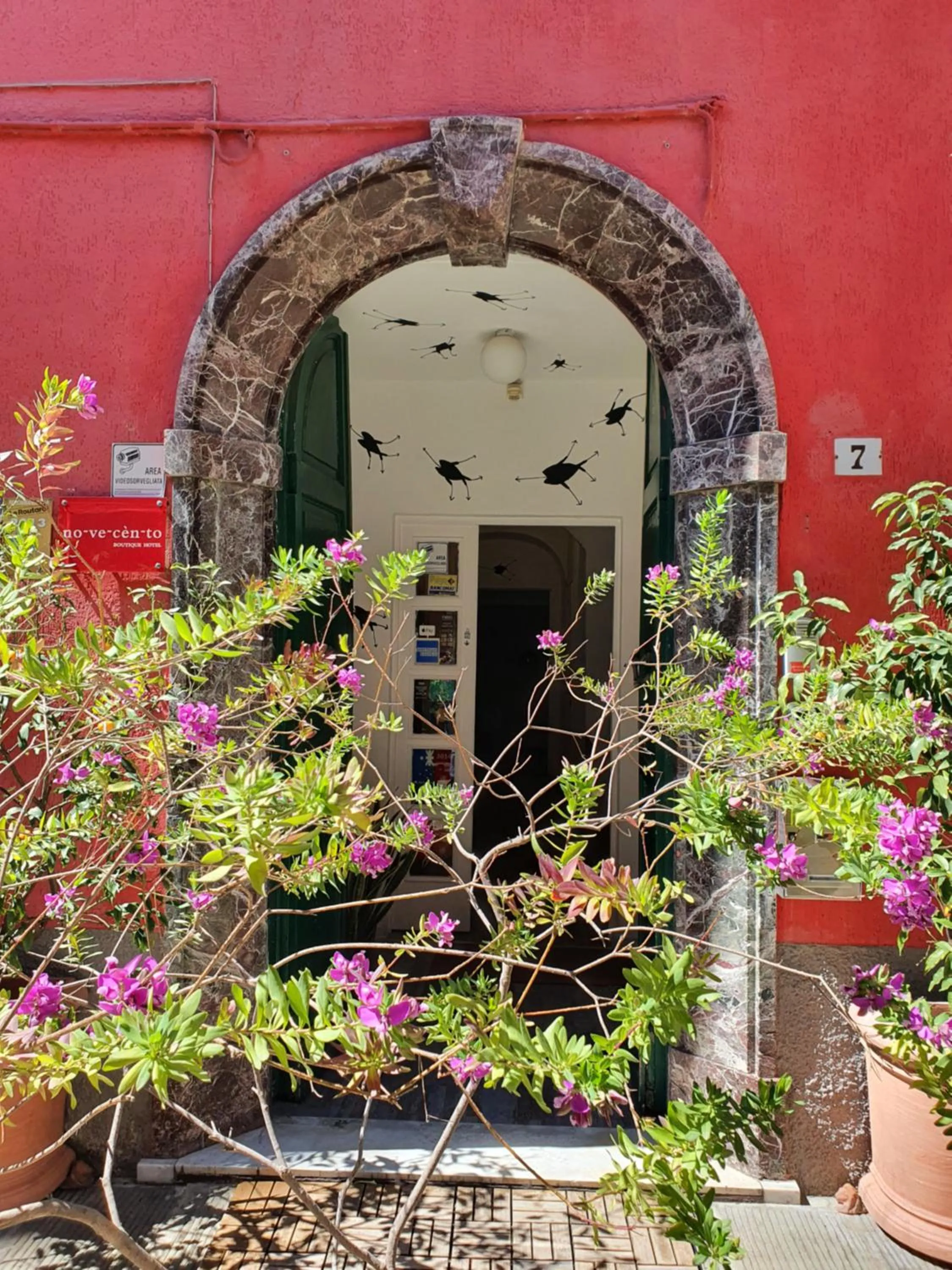 Facade/entrance in Boutique Hotel Novecento