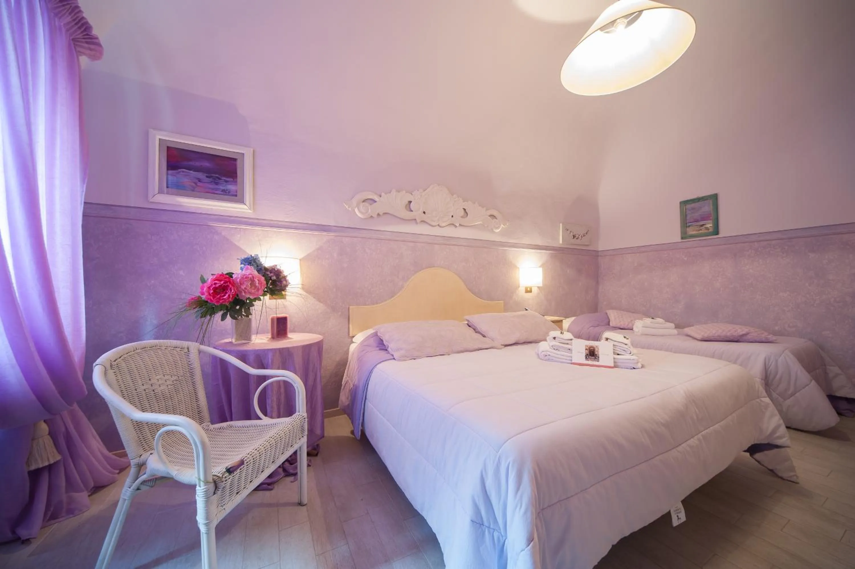 Bed in Albergo Etruria