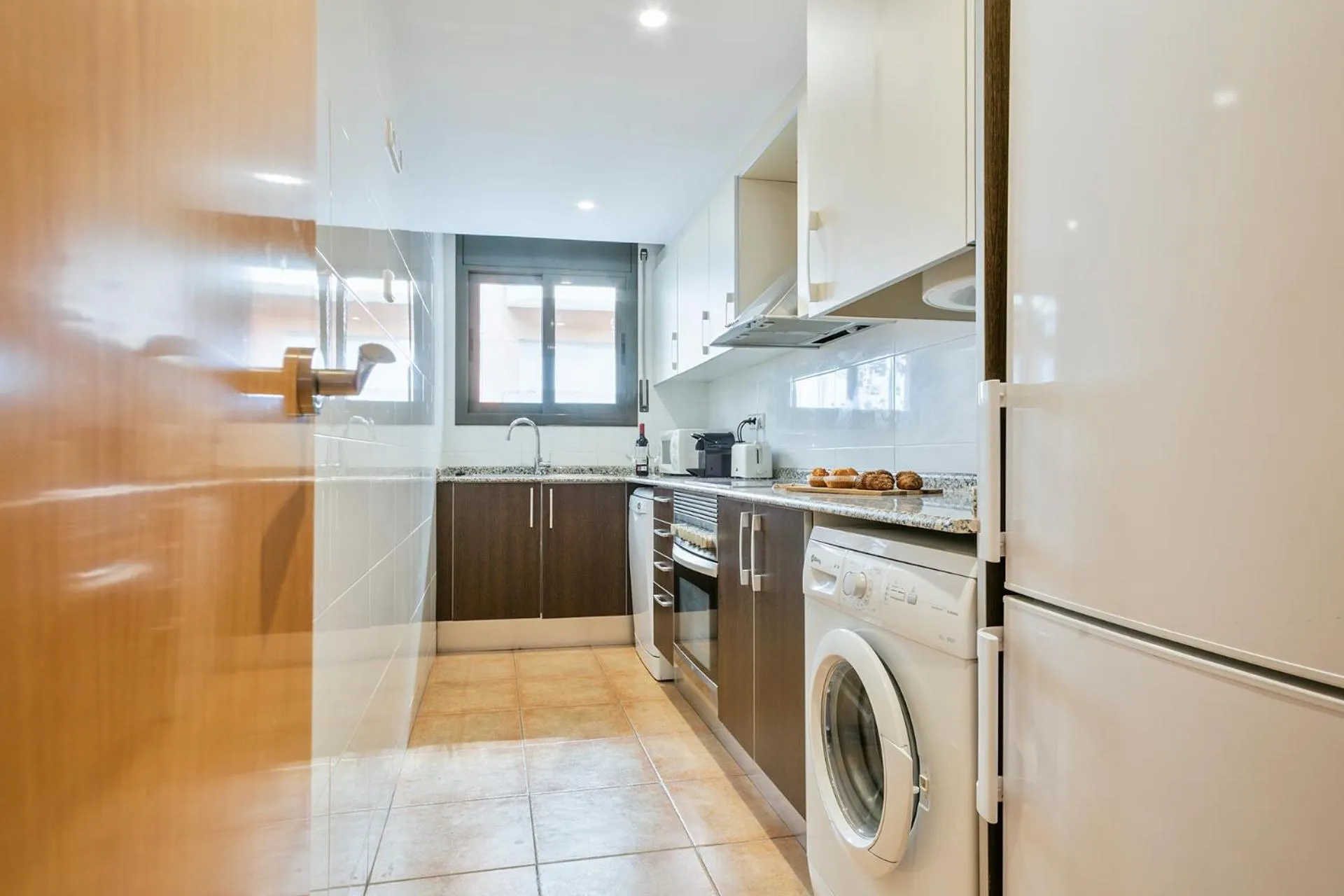 Kitchen or kitchenette in Inside Barcelona Apartments Princep