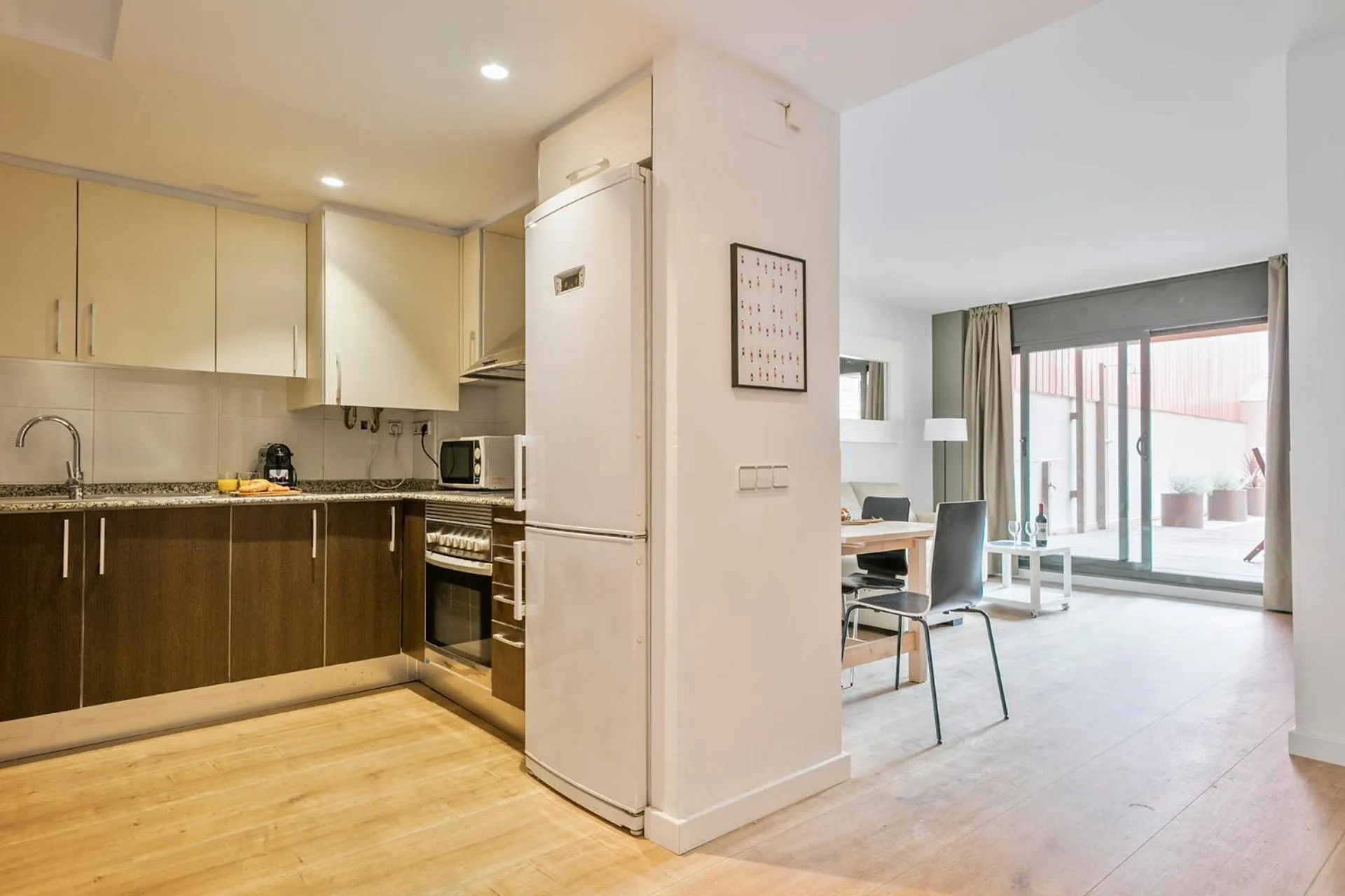 Kitchen or kitchenette in Inside Barcelona Apartments Princep