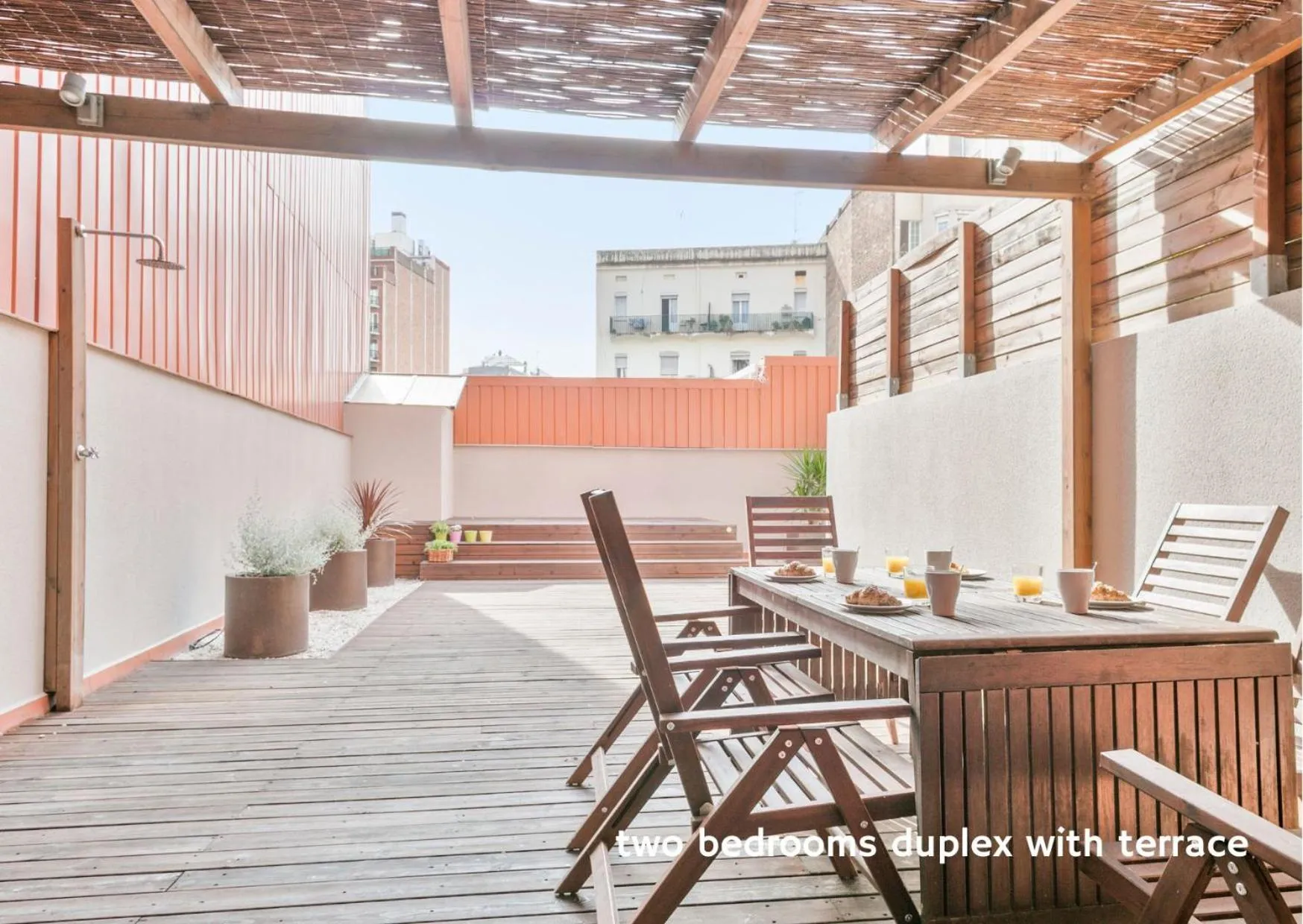Balcony/Terrace in Inside Barcelona Apartments Princep