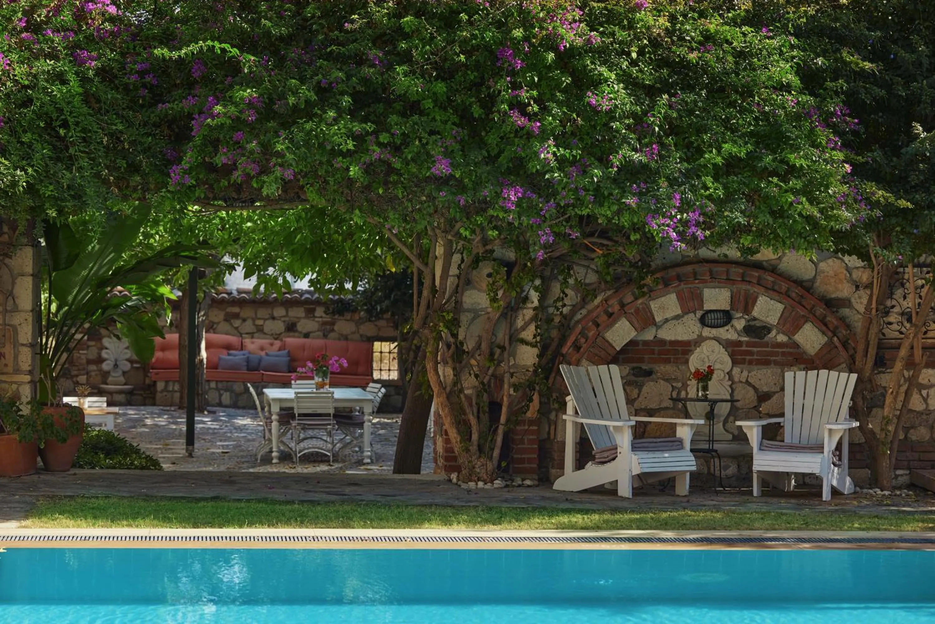 Garden in Alacati Zeytin Konak Hotel