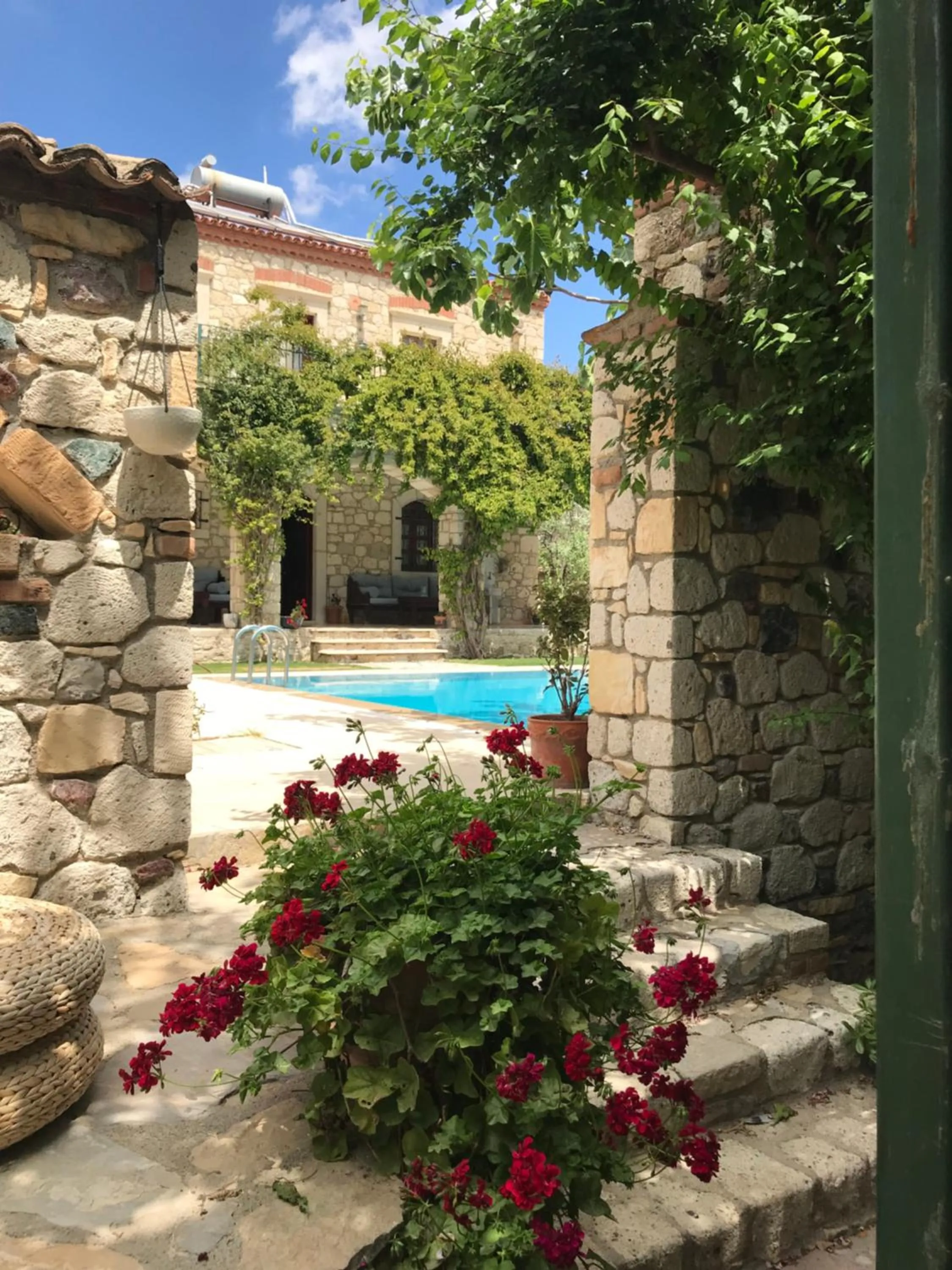 Garden in Alacati Zeytin Konak Hotel