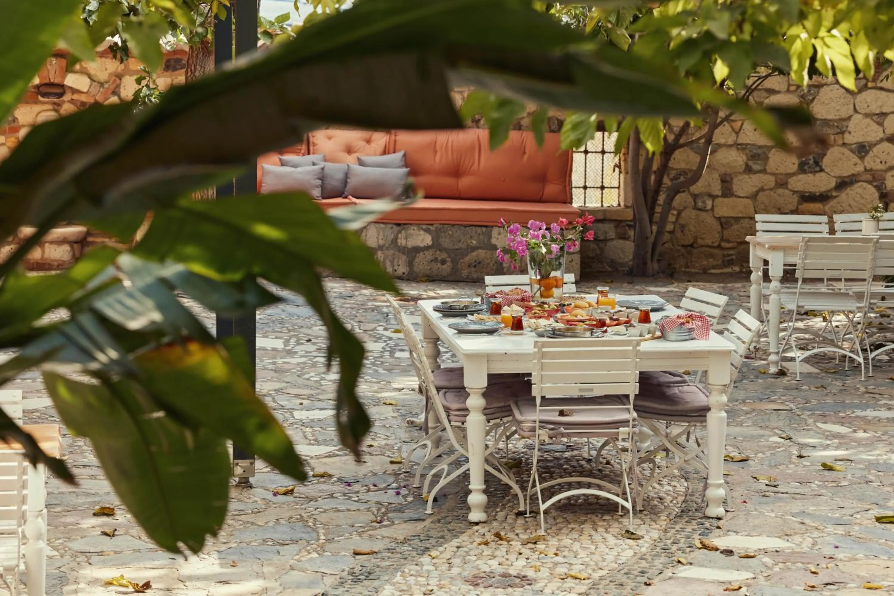 Breakfast in Alacati Zeytin Konak Hotel