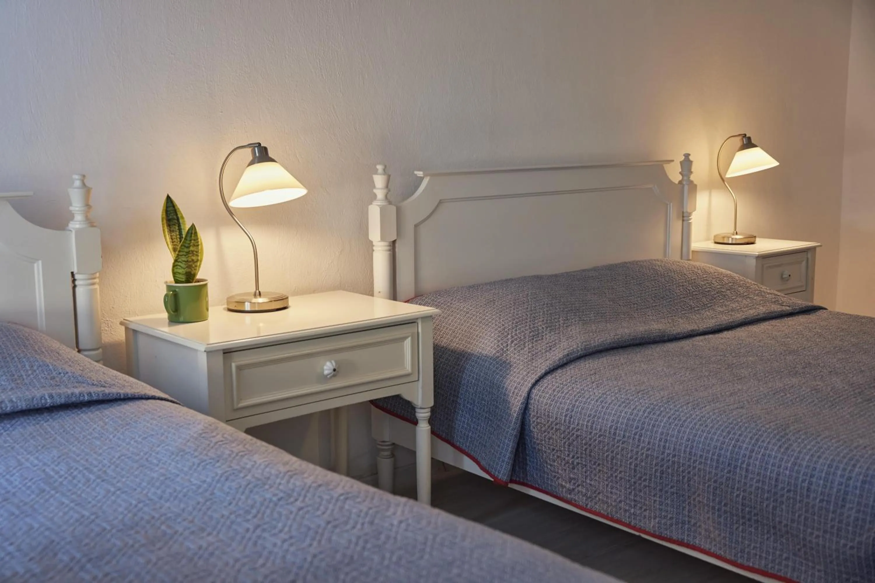 Bed in Alacati Zeytin Konak Hotel