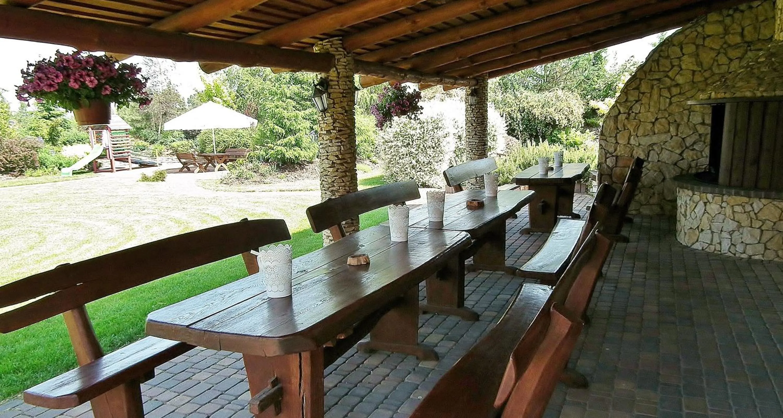 Garden in Hotel Sevilla