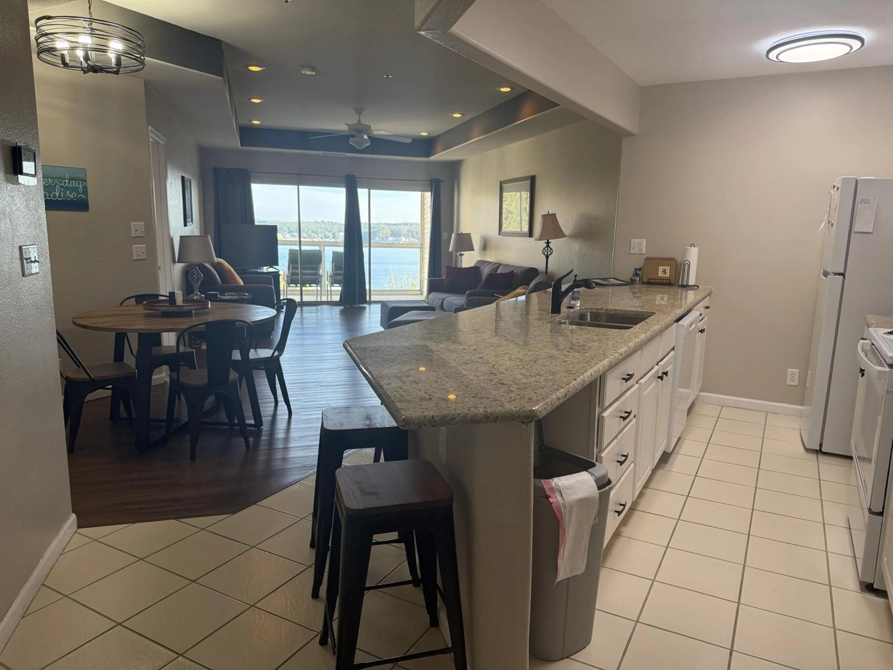 kitchen in Lake Ozarks Get Away