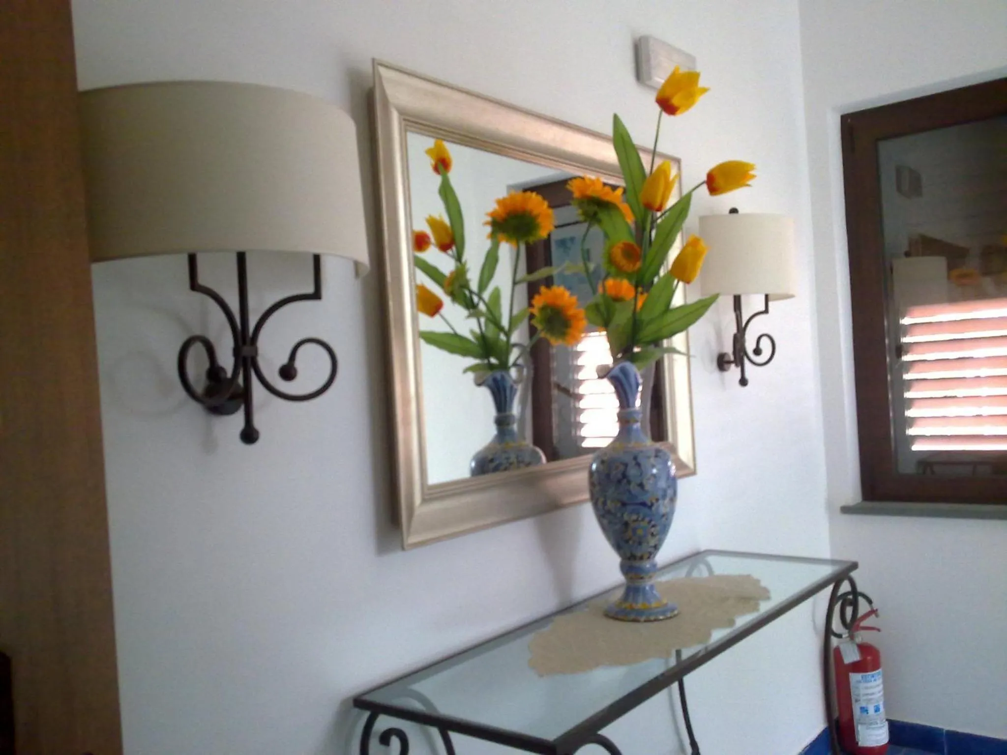 Decorative detail in Hotel Rocce Azzurre