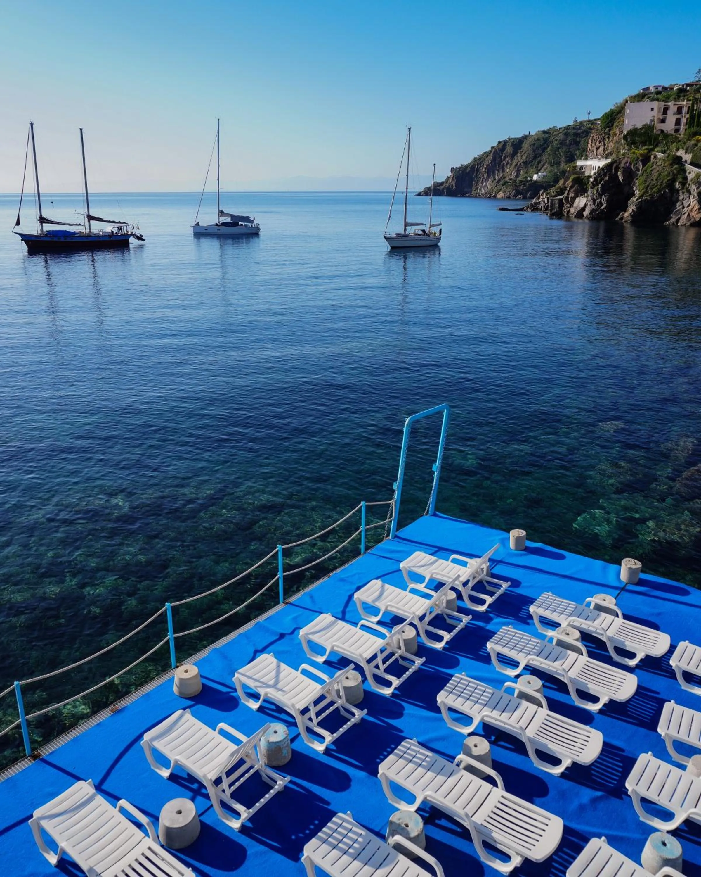 Property building in Hotel Rocce Azzurre