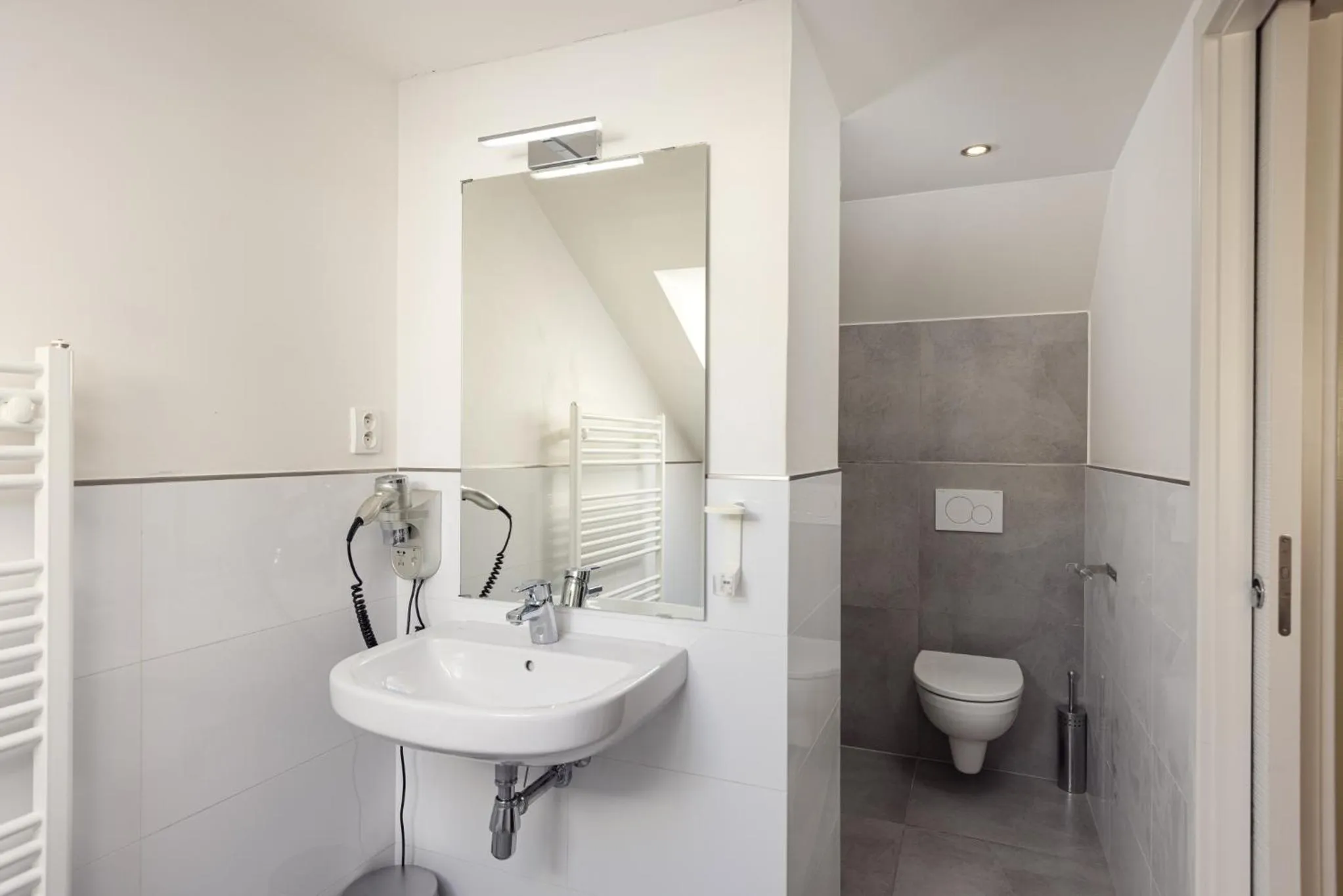 Bathroom in Salvatore Prague Rooms