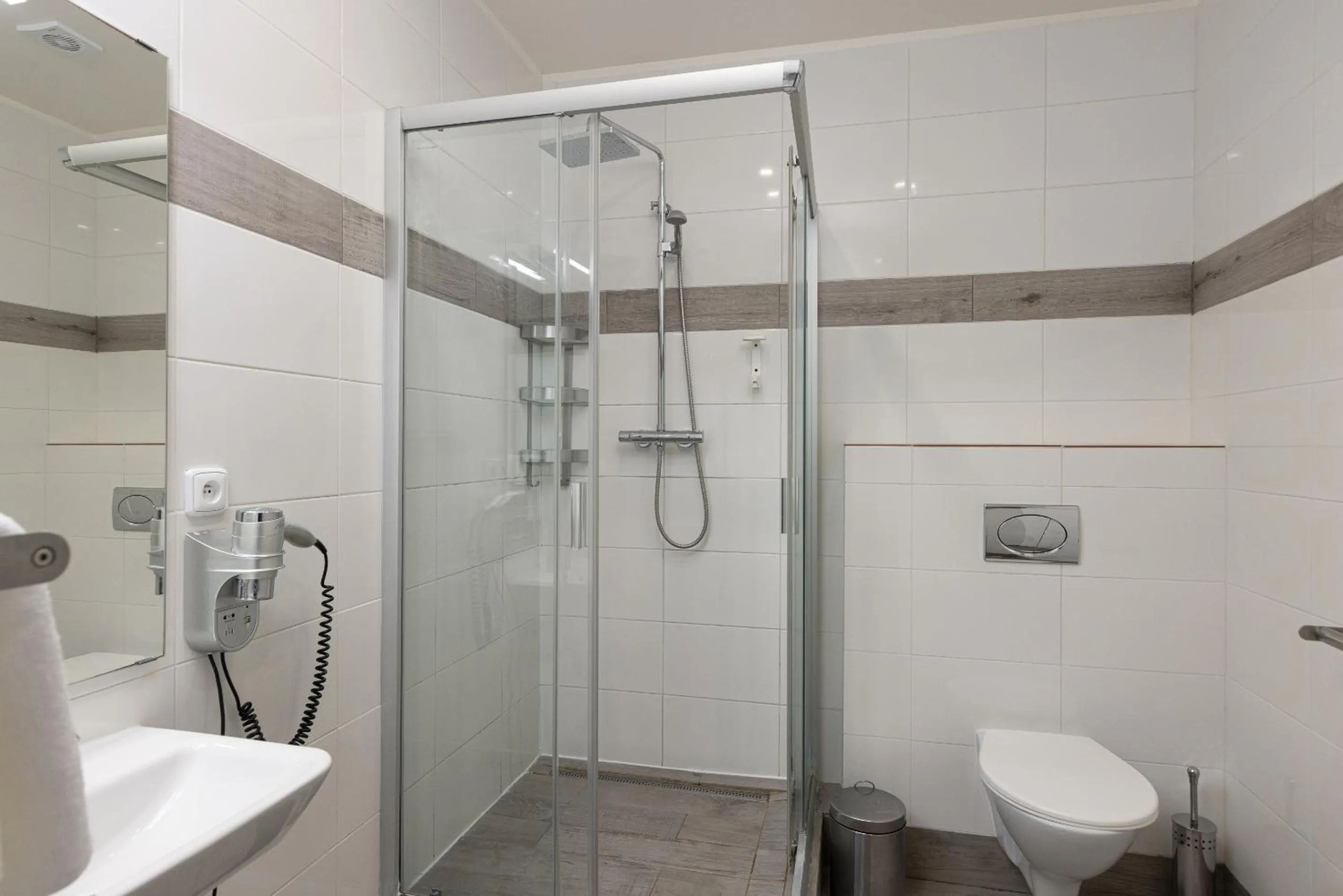 Bathroom in Salvatore Prague Rooms