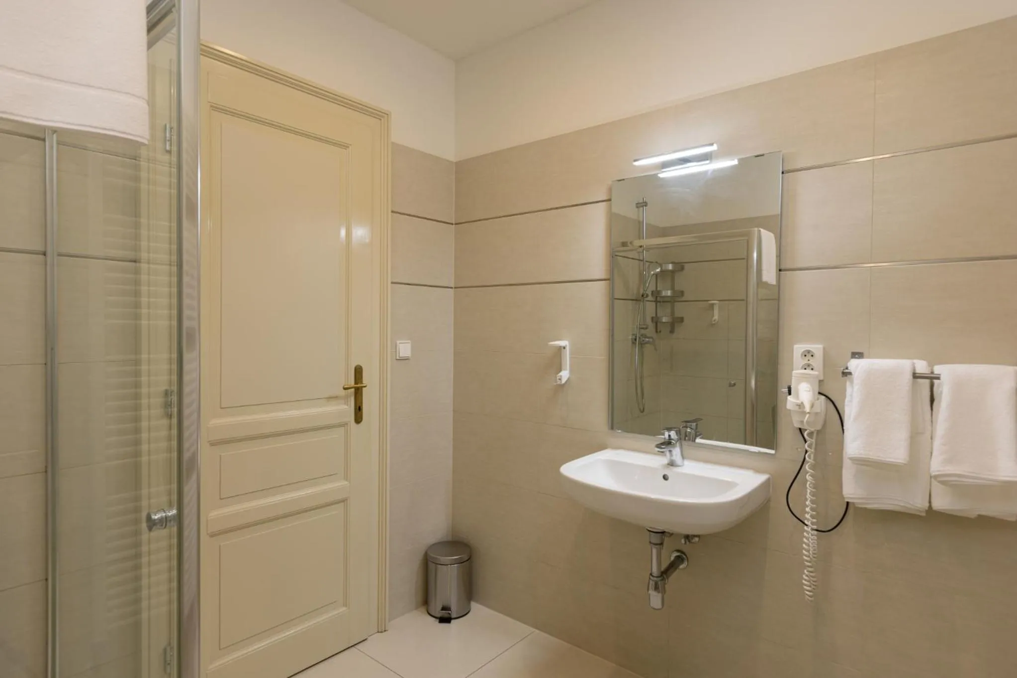 Bathroom in Salvatore Prague Rooms